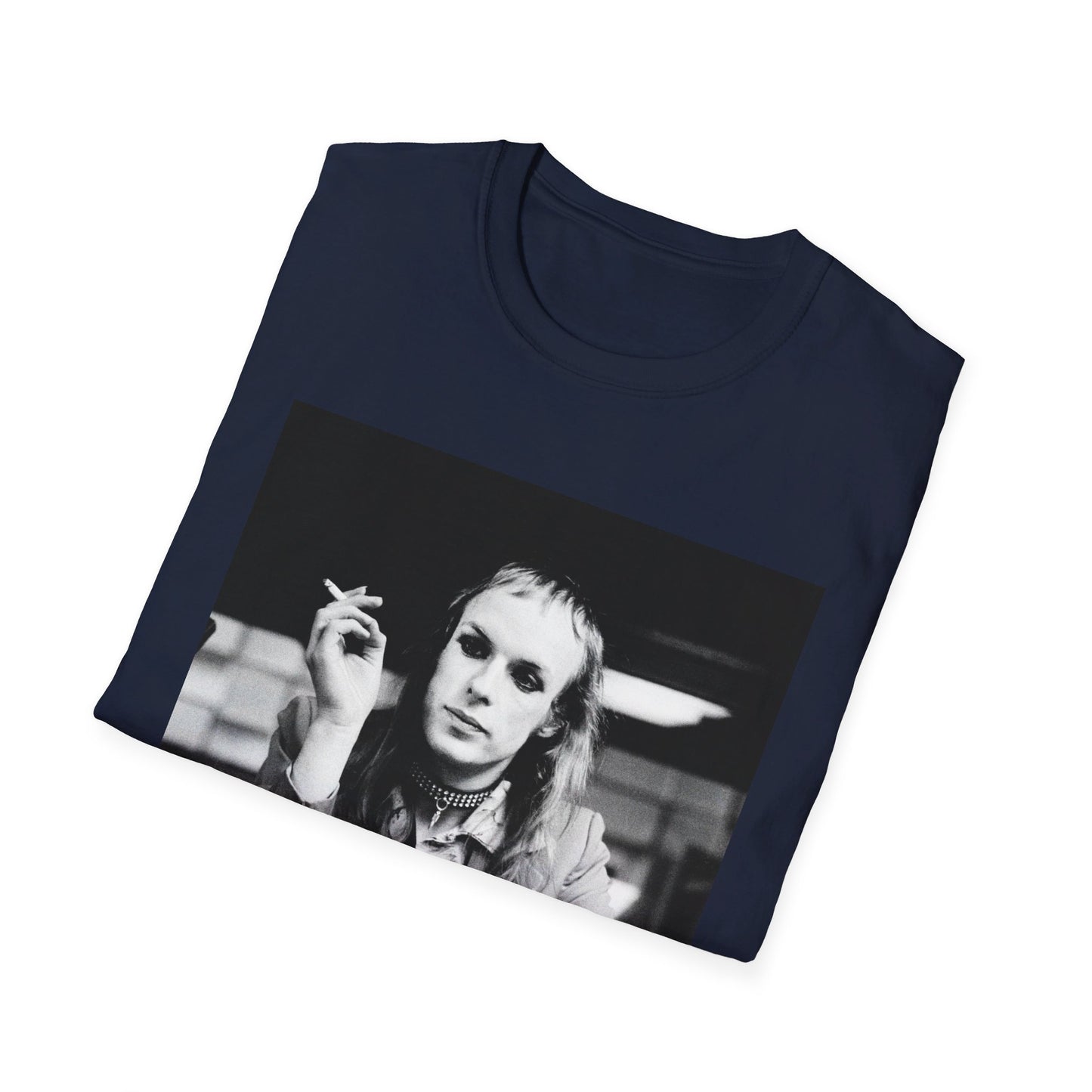 brian eno smoking at the console tshirt (multiple colors)