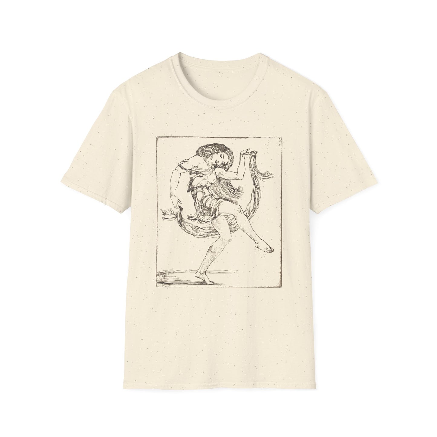 1934 etching legato by  cleo damianakes tshirt