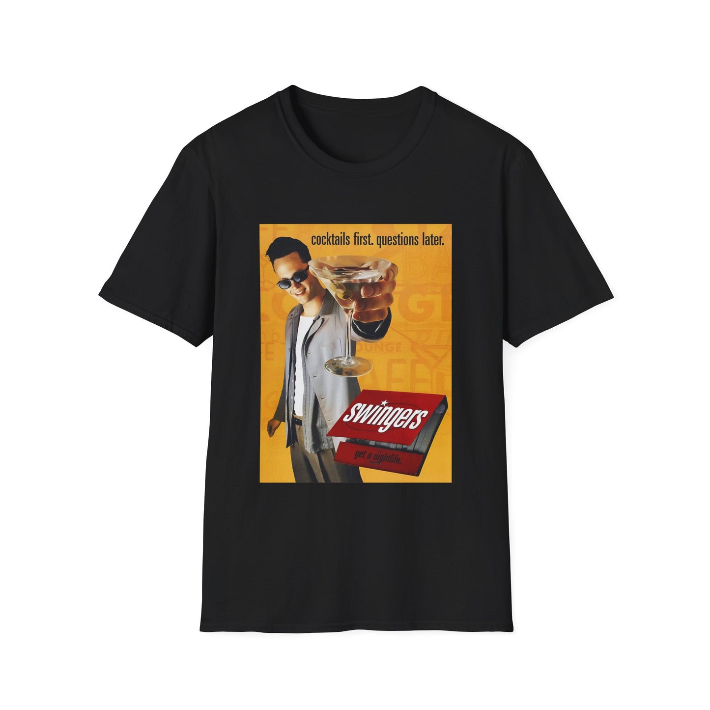 swingers 1996 comedy classic movie alternate poster tshirt