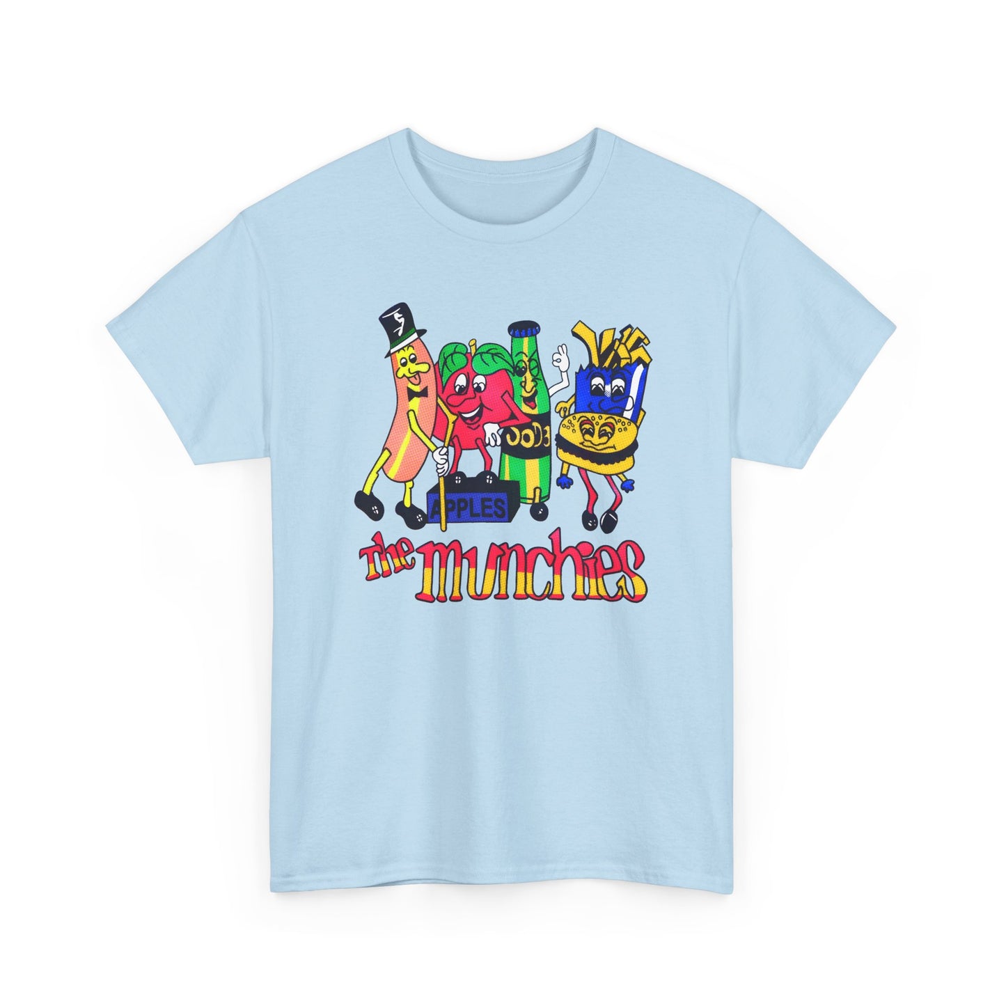 vintage the munchies cartoon illustration reproduction tshirt