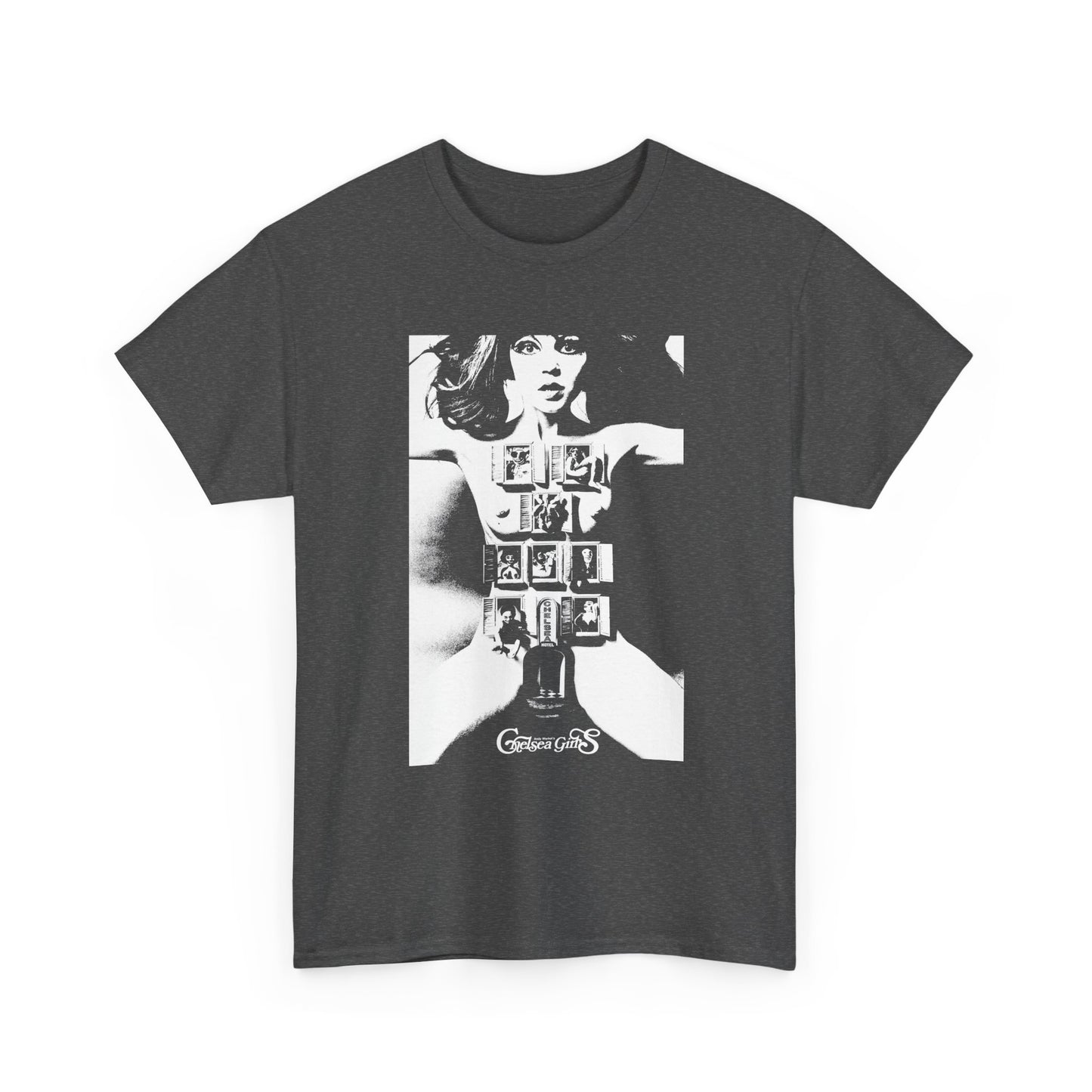 1966 experimental warhol movie chelsea girls movie poster reproduction tshirt