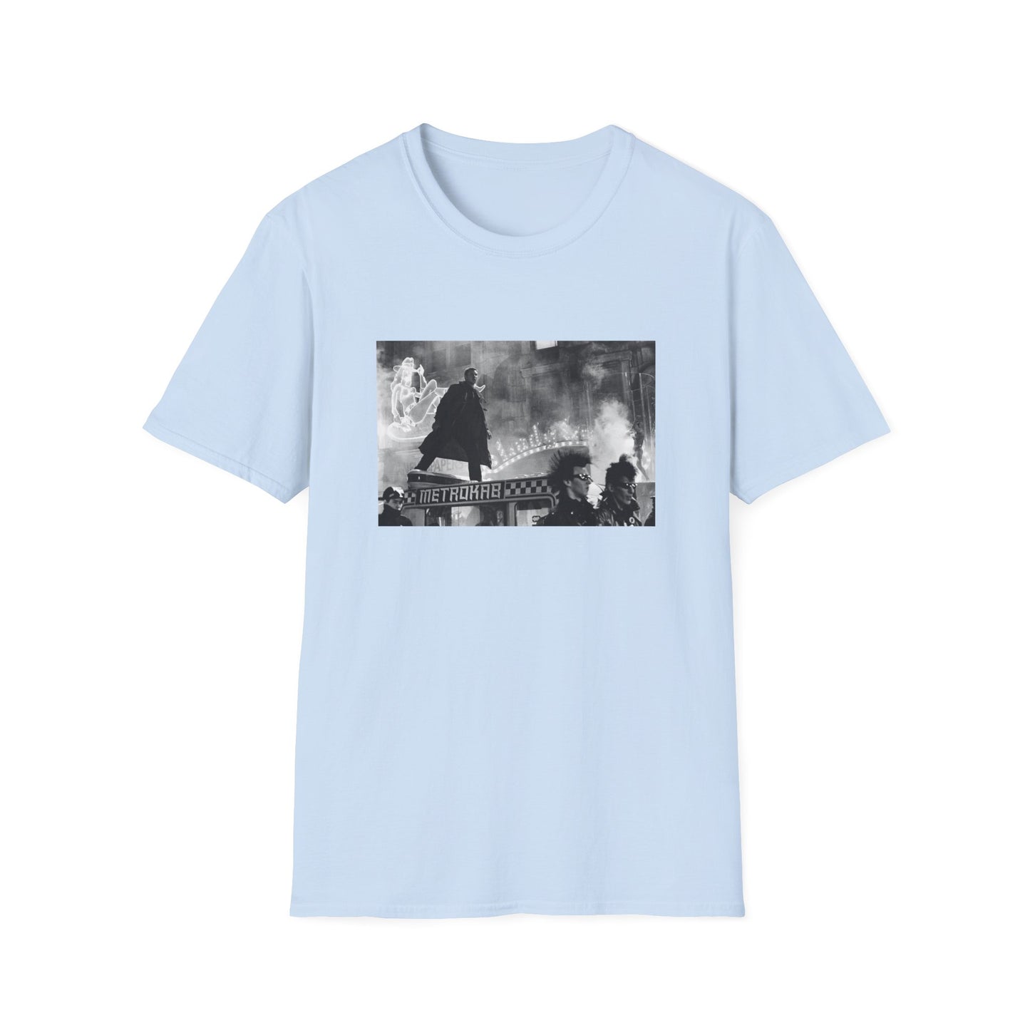 1982 movie blade runner deckard's on a metrokab tshirt