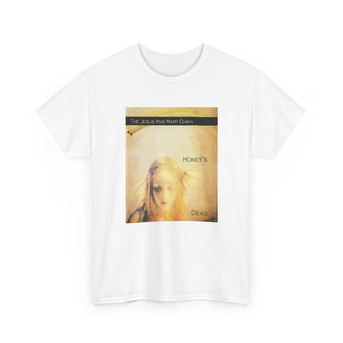 the jesus and mary chain 1992 honey's dead album cover stretched tshirt