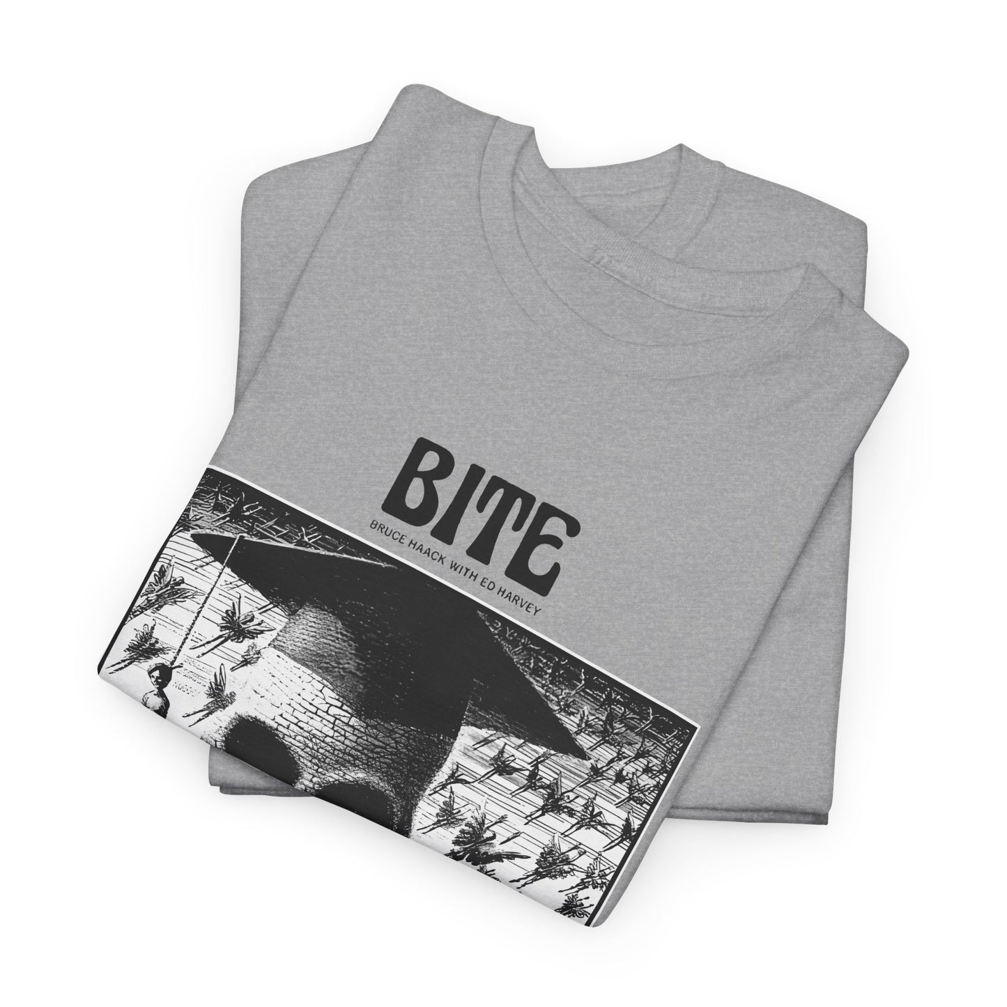 1981 bruce haack with ed harvey experimental electronic album bite tshirt