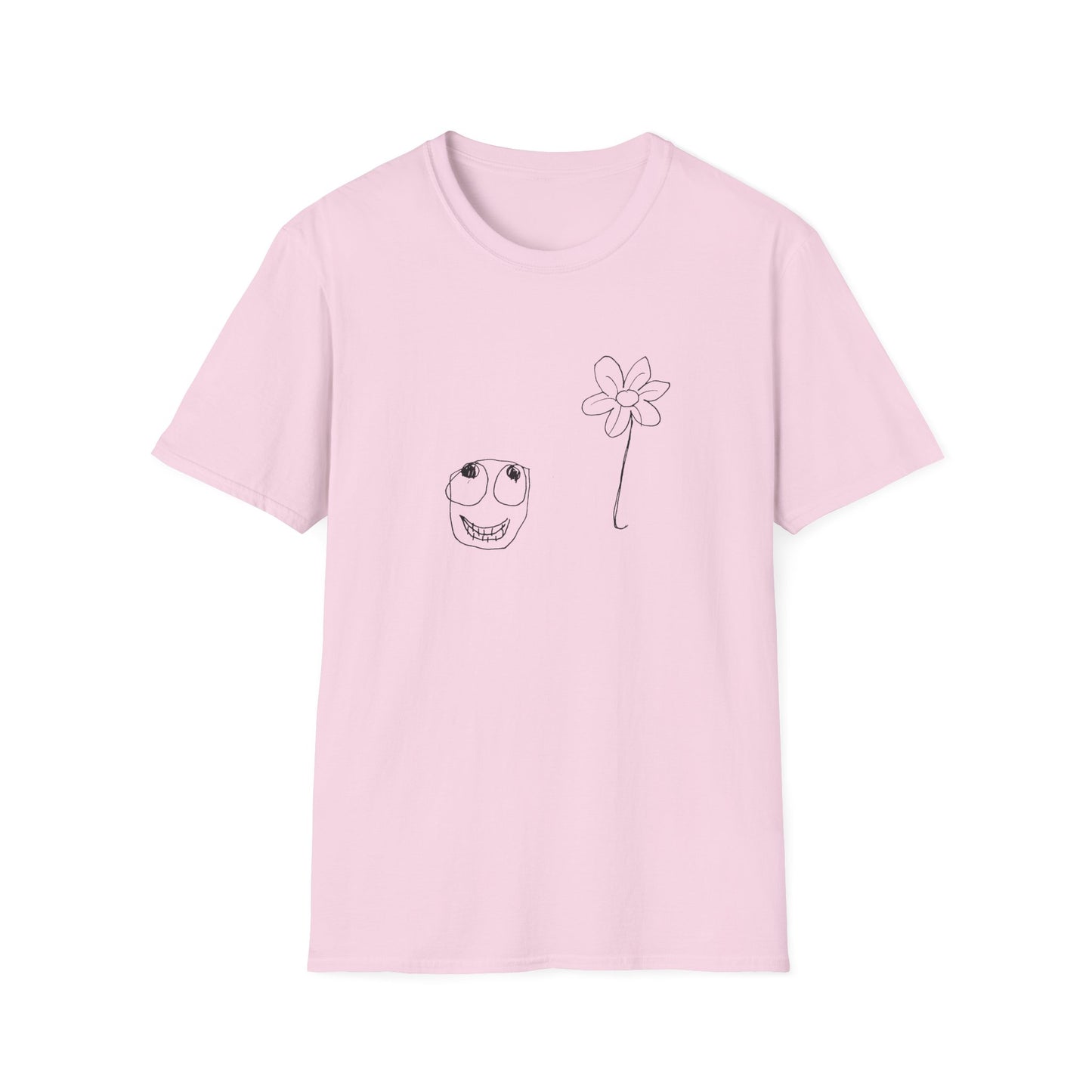 original drawing happy little guy tshirt