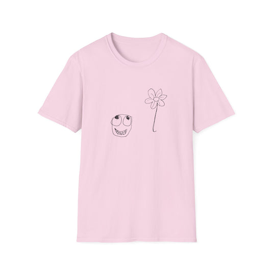 original drawing happy little guy tshirt