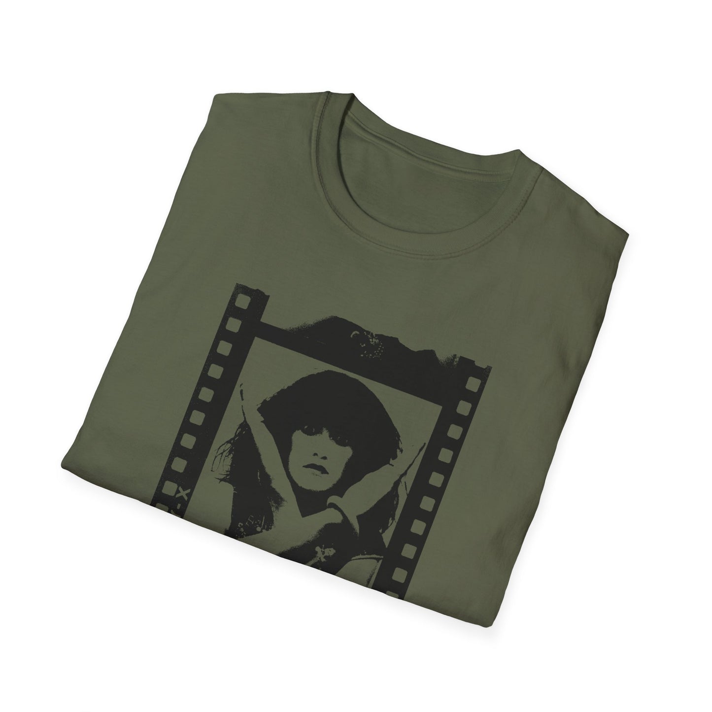 exene cervenka of x film negative photo tshirt