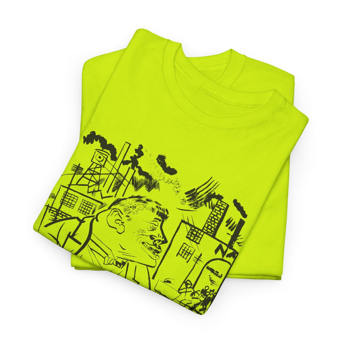 1921 geroge grosz sketch "i shall exterminate everything around me that restricts me from being the master" tshirt