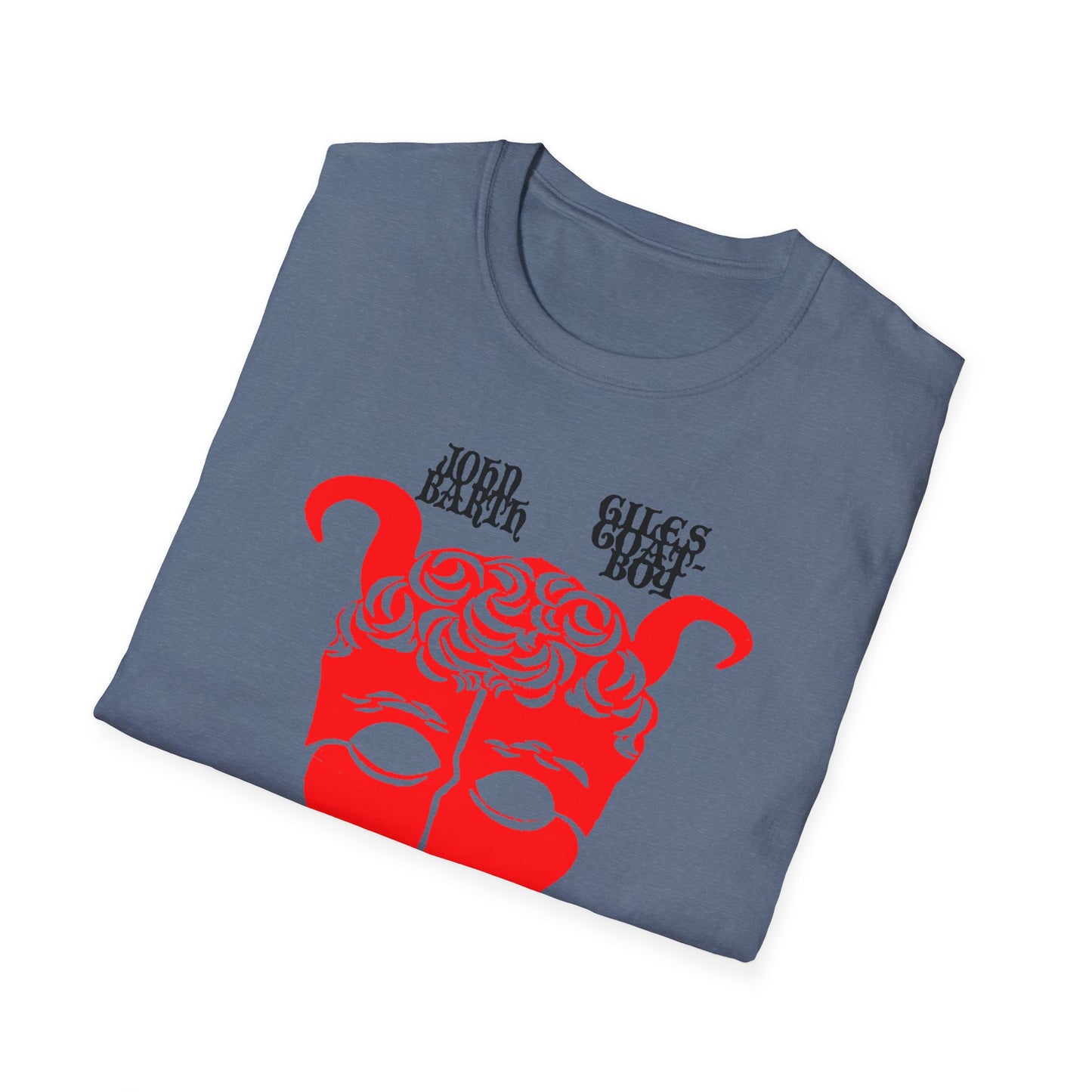john barth 1966 novel giles goat-boy book cover variant tshirt