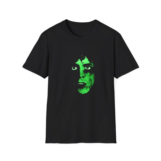 neon green rock and roll animal fan art tshirt
