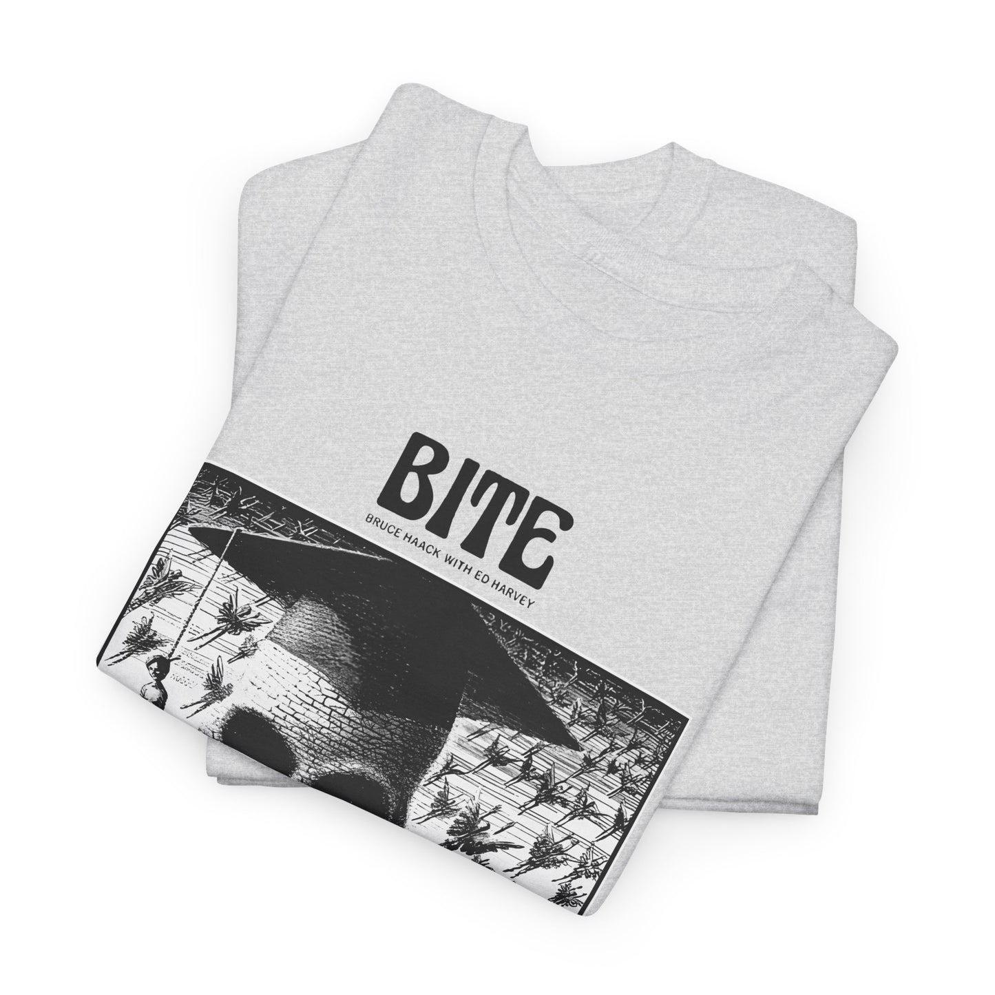 1981 bruce haack with ed harvey experimental electronic album bite tshirt