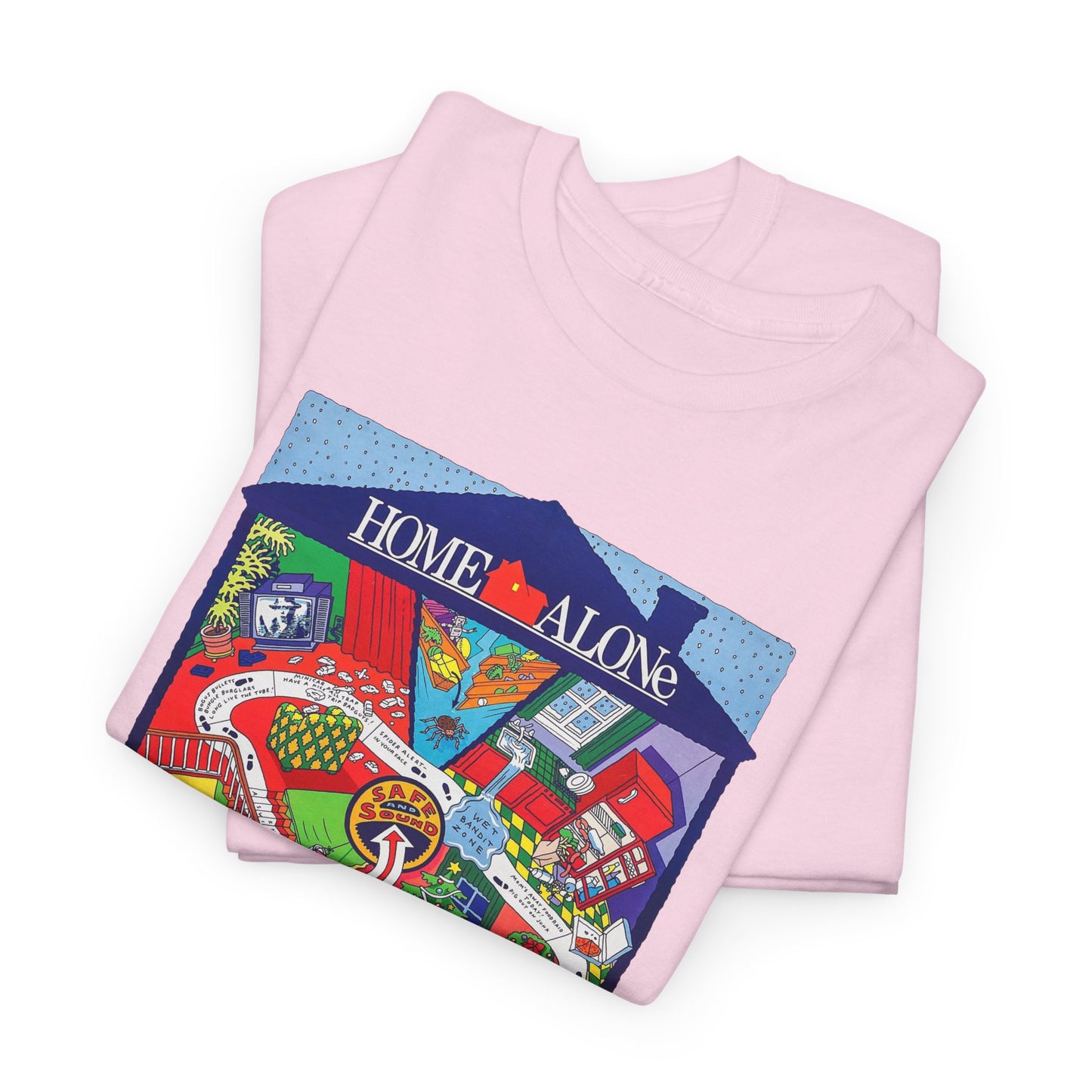 1990 home alone battle plan poster tshirt
