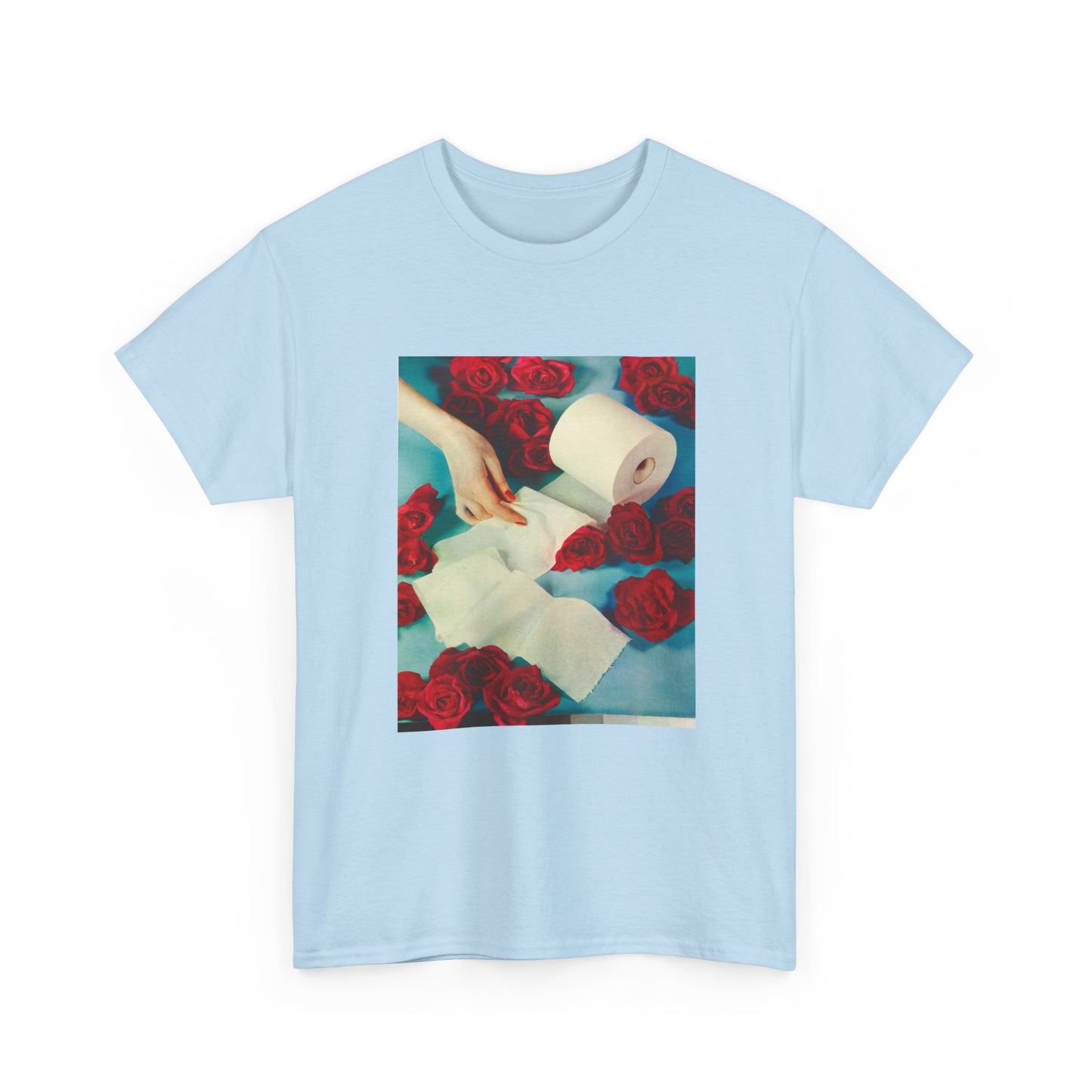 1938 color carbro toilet paper advertisement by paul outerbridge jr. tshirt