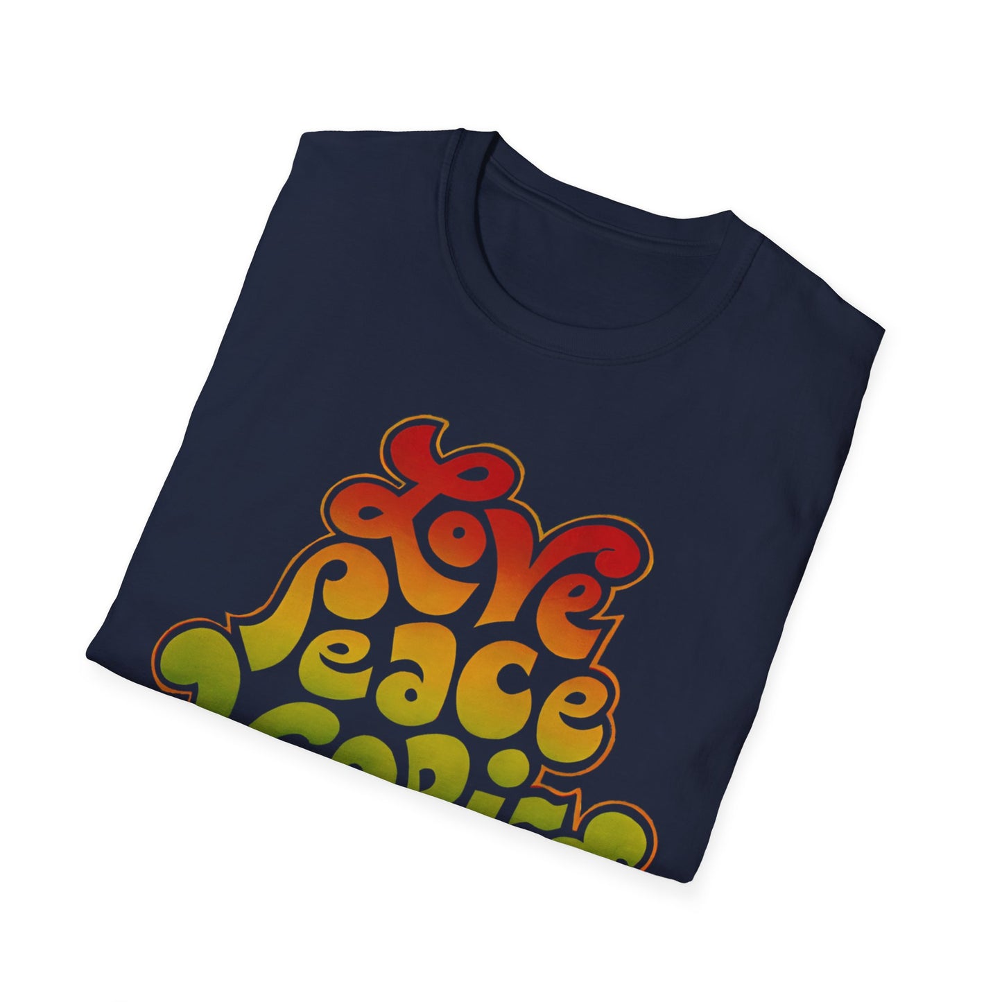 1970 love peace happiness vagabond creations poster tshirt