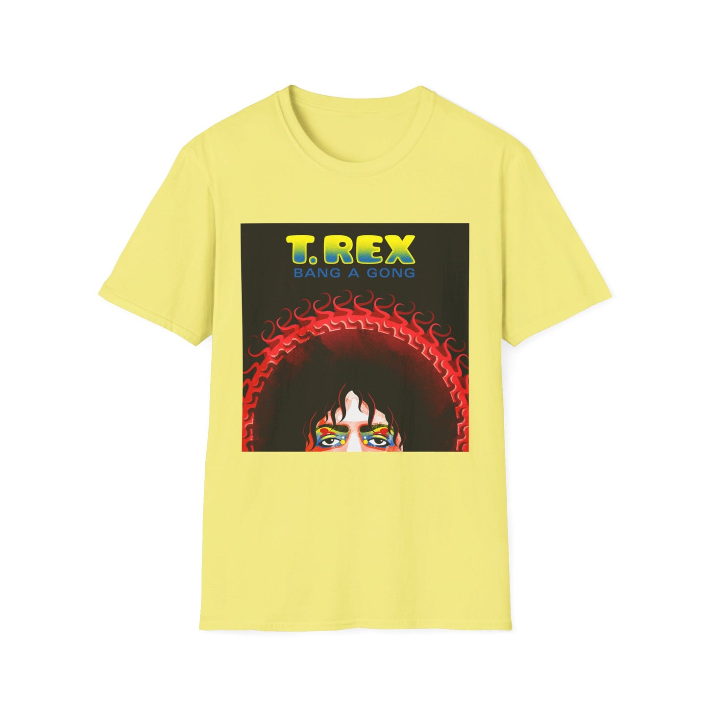 t. rex bang a gong single tshirt