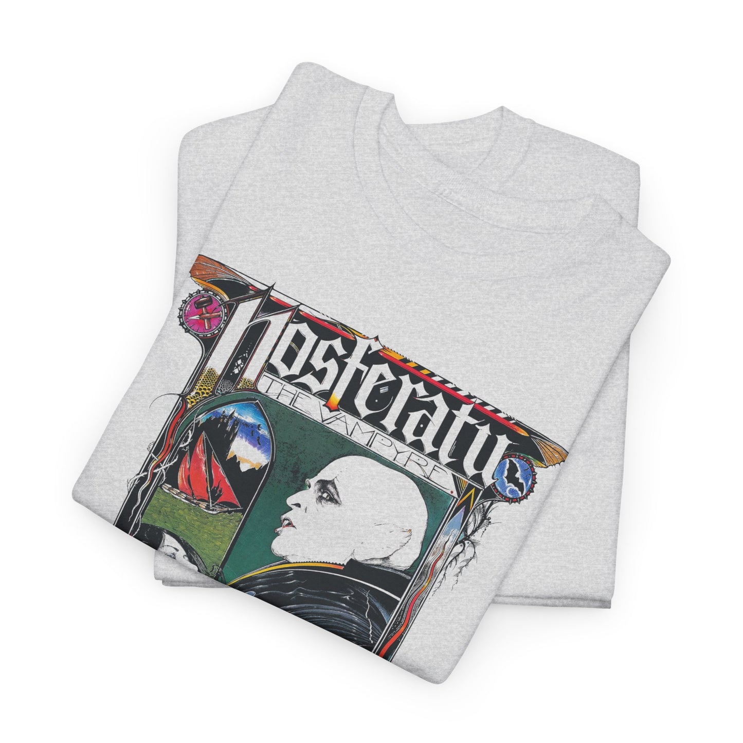 nosferatu 1979 movie poster reproduction tshirt