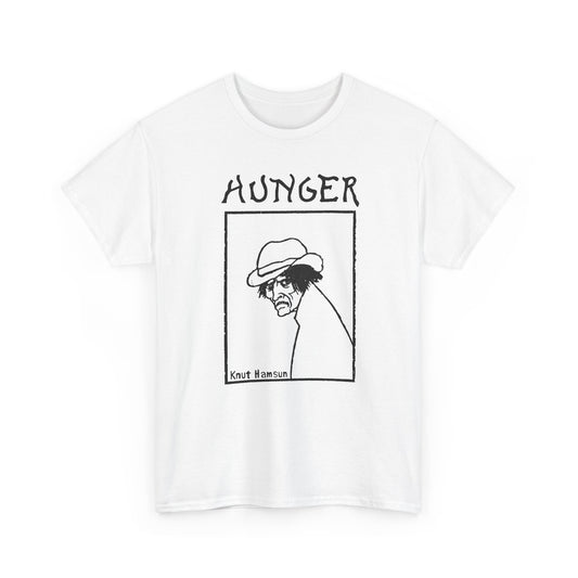 1890 hunger by knut hamsun book cover tshirt