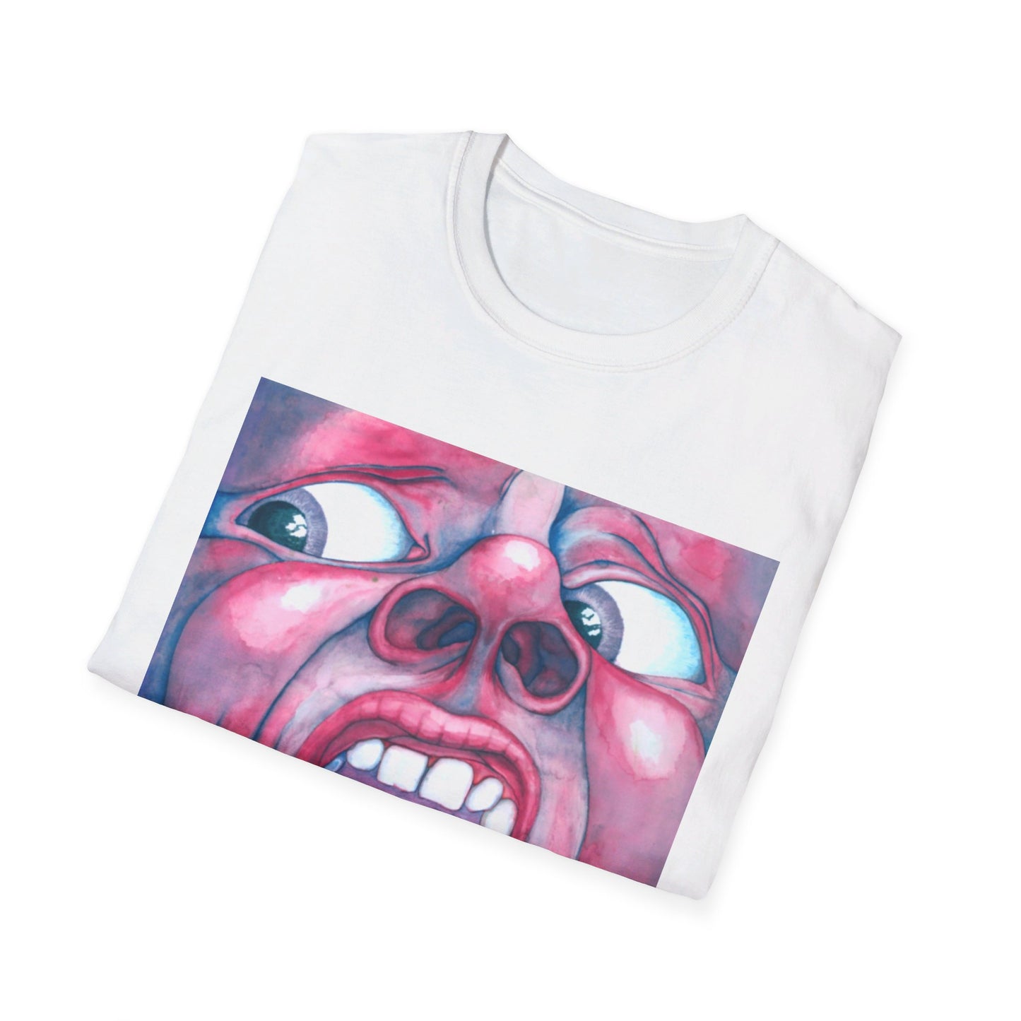 king crimson in the court of the crimson king 1969 album cover tshirt