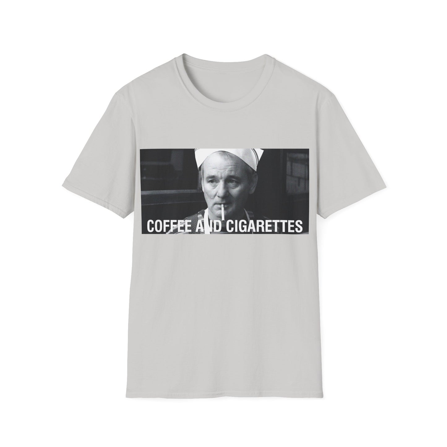 bill murray in coffee and cigarettes tshirt