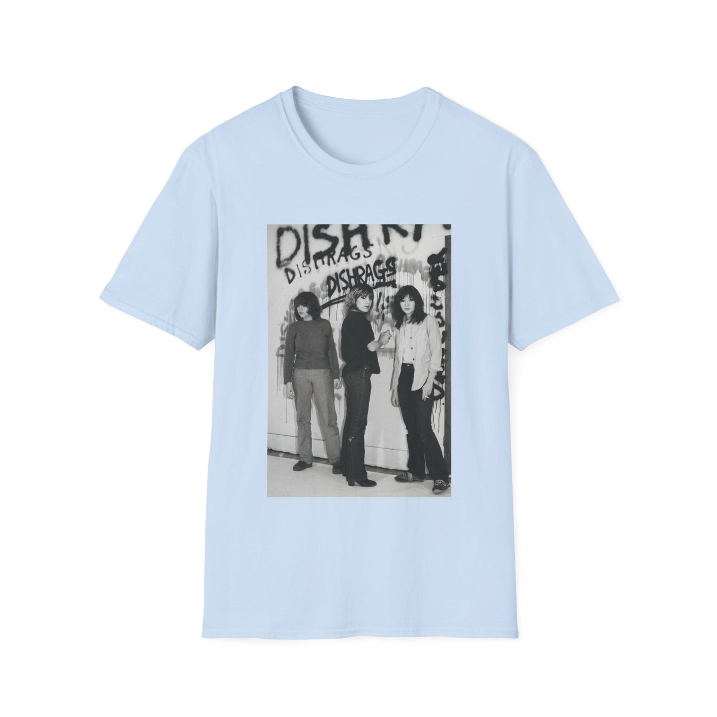 canadian punk band the dishrags photo tshirt