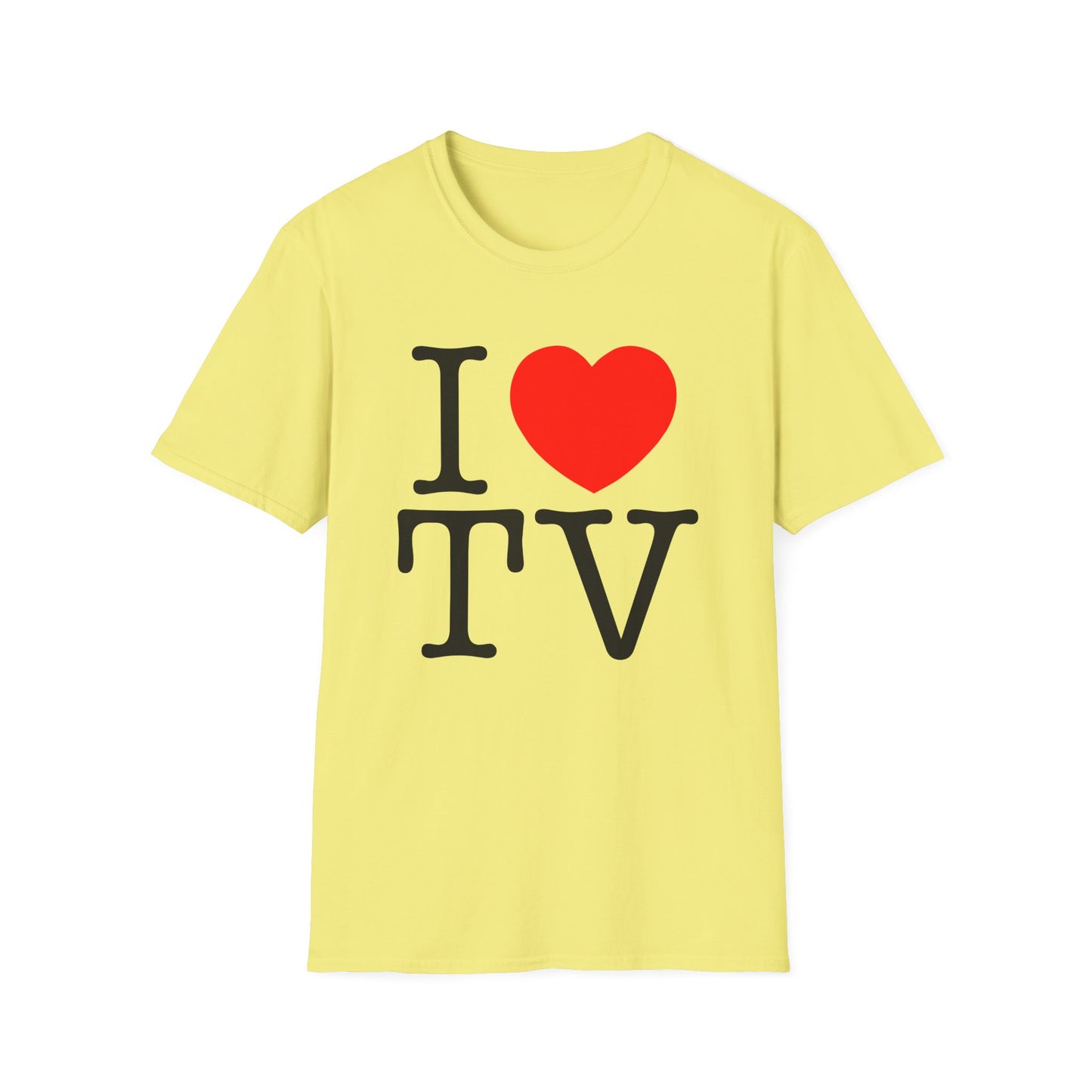 i heart tv tshirt