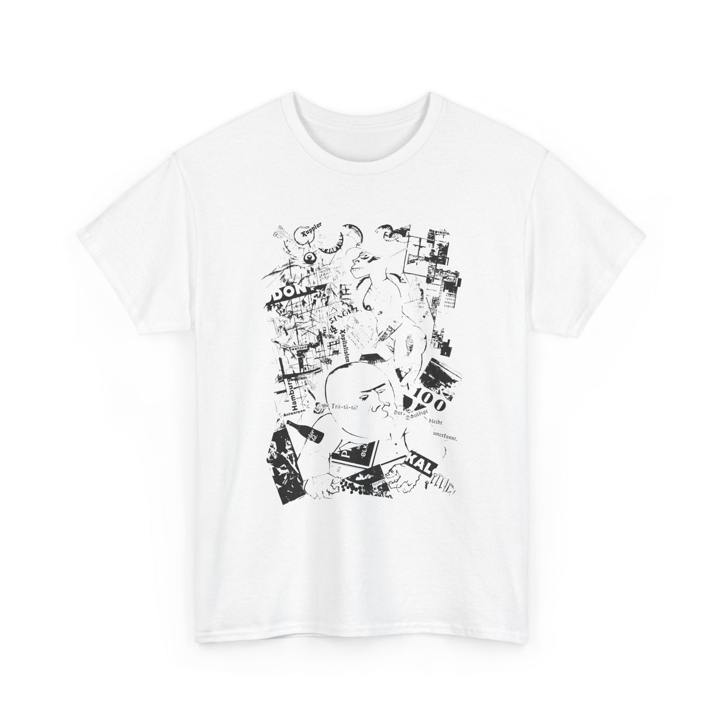 1919 the guilty one remains unknown by george grosz reproduction tshirt