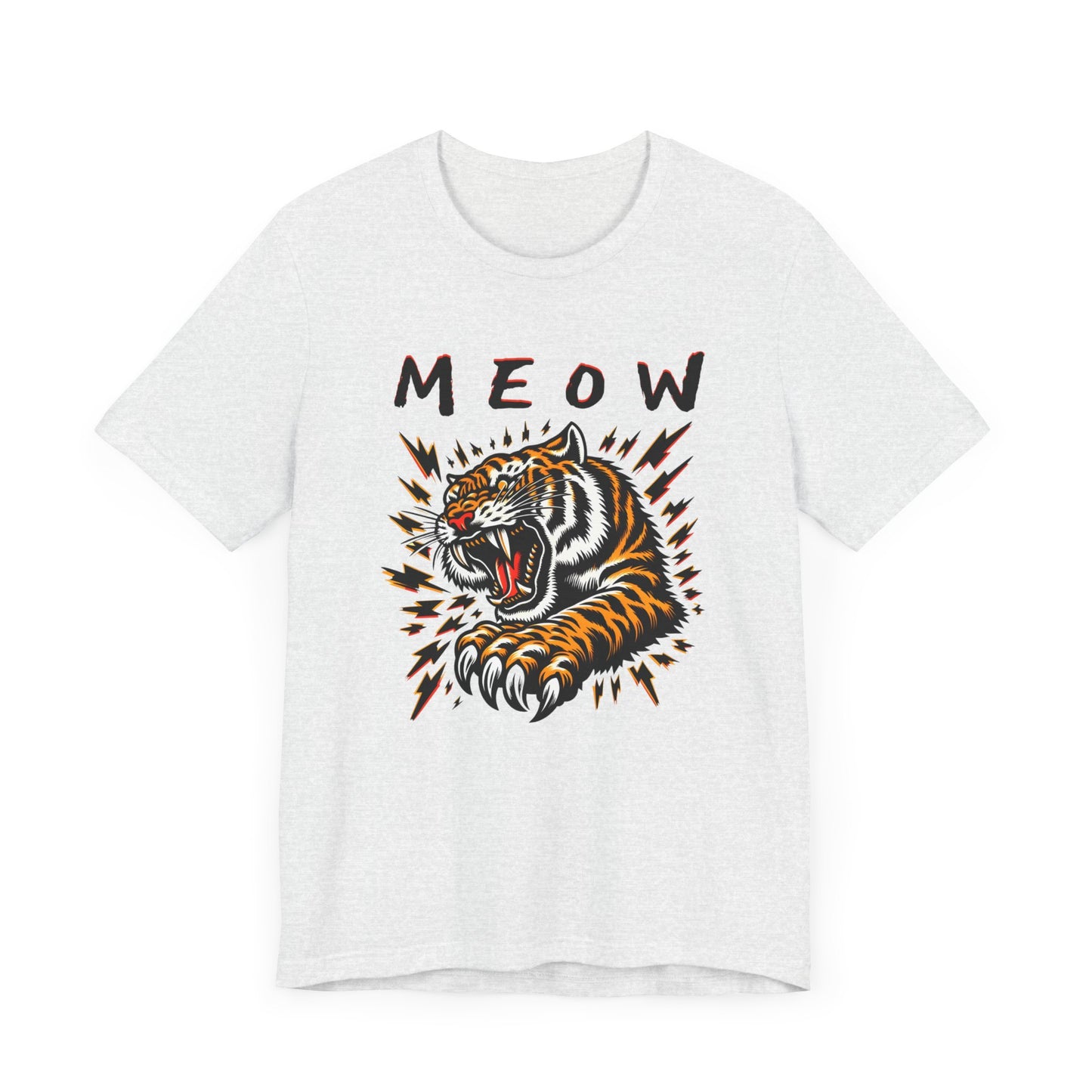 raging tiger meow tshirt