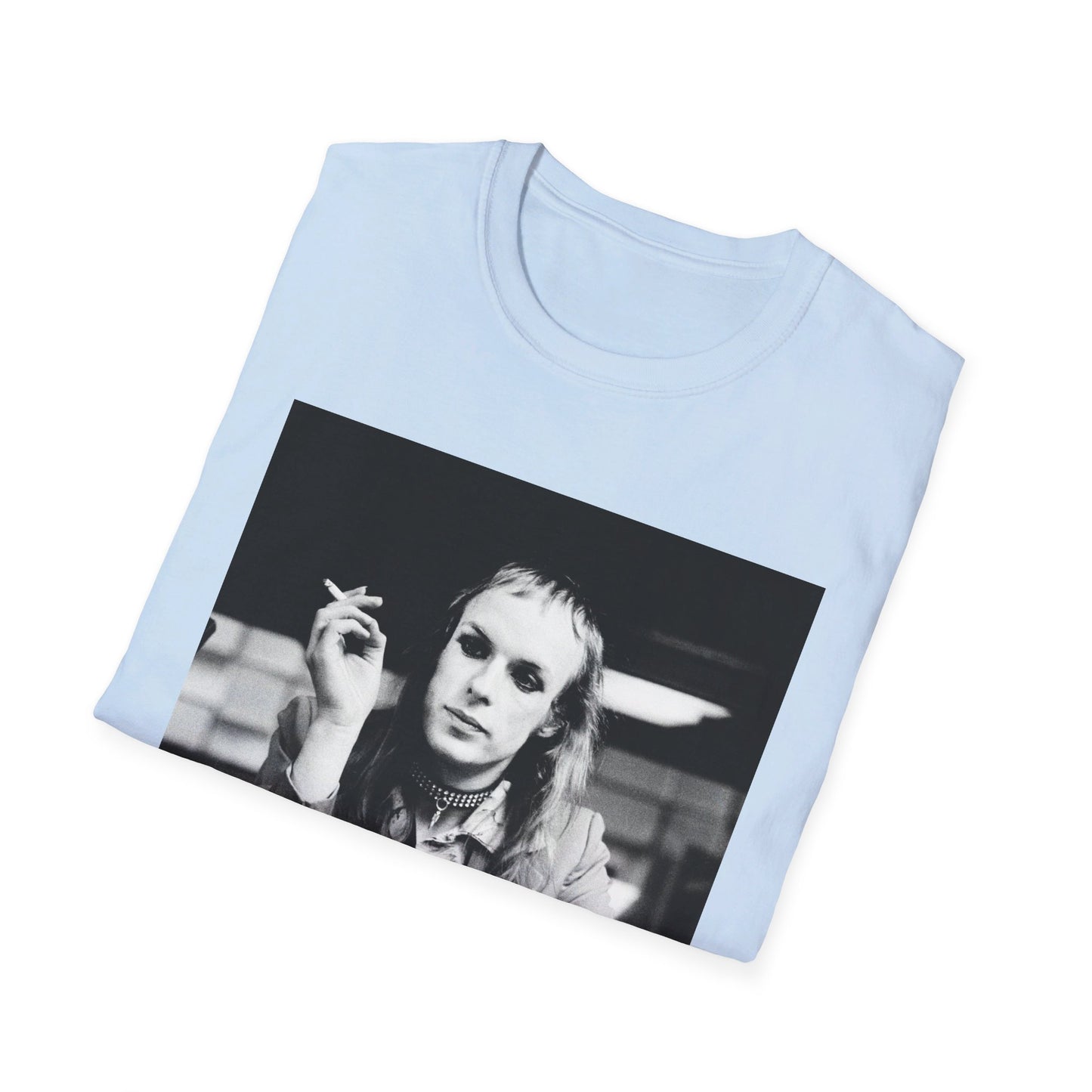 brian eno smoking at the console tshirt (multiple colors)