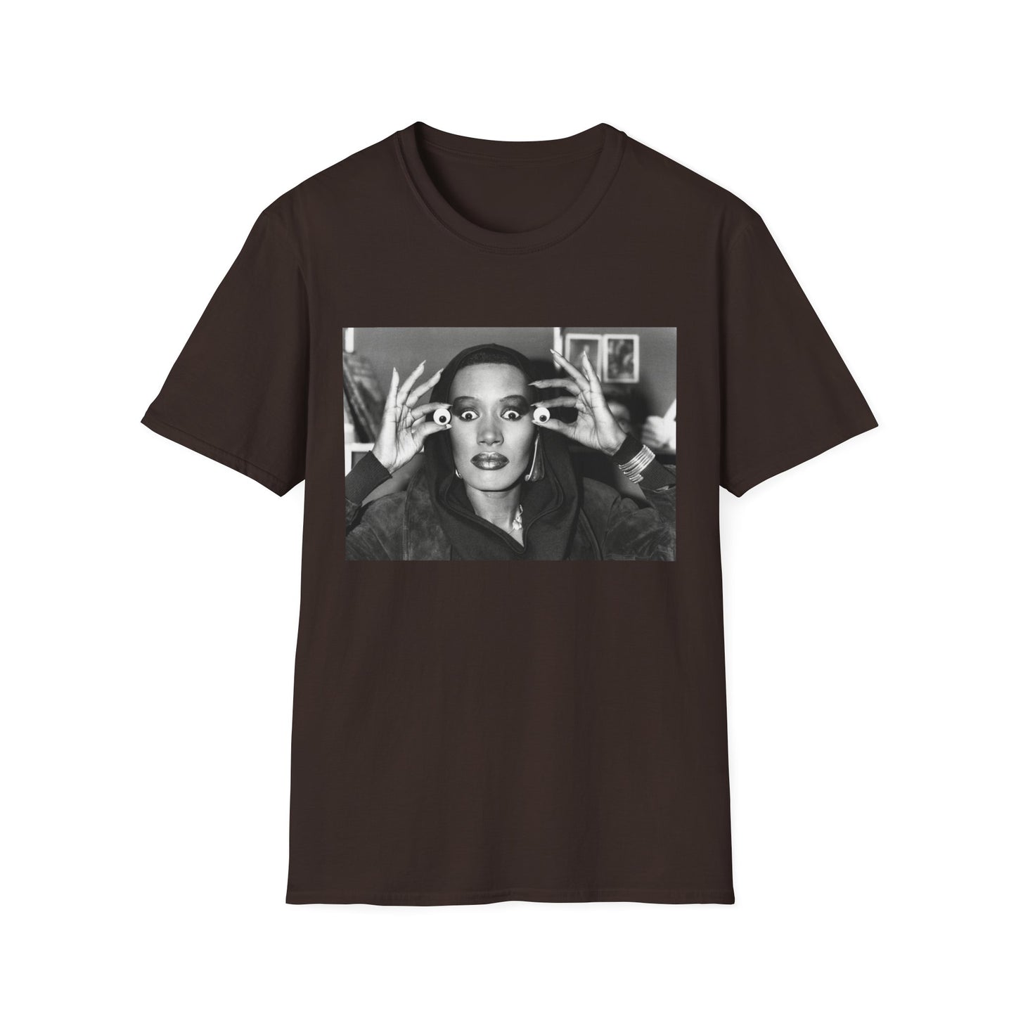 grace jones eyeballs tshirt