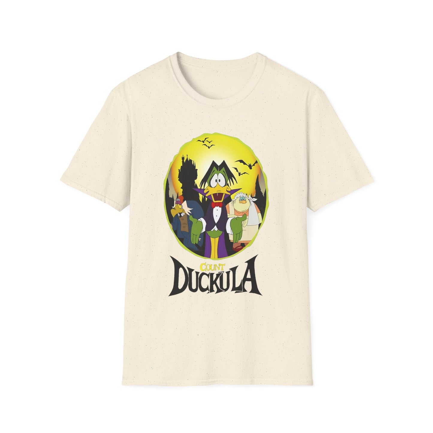 1980s cartoon "count duckula" the vegetarian vampire tshirt