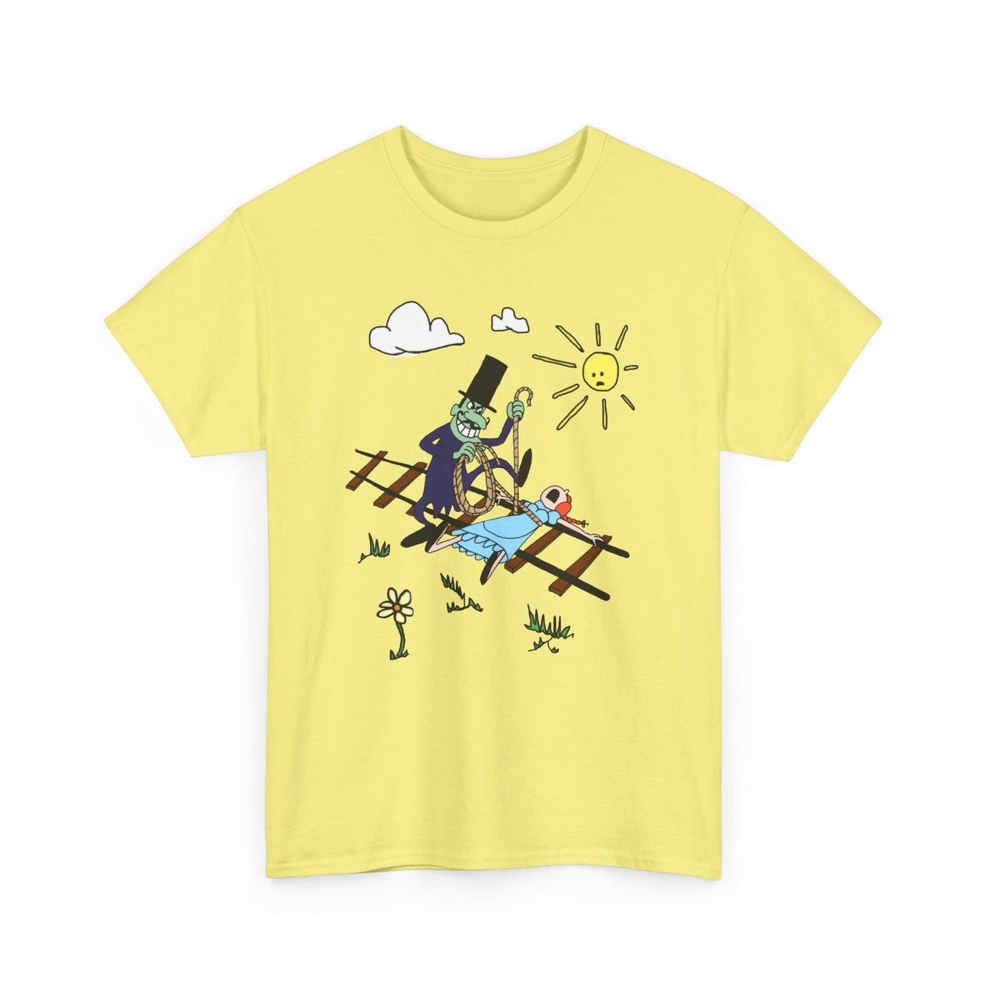 snidely whiplash fan art tshirt