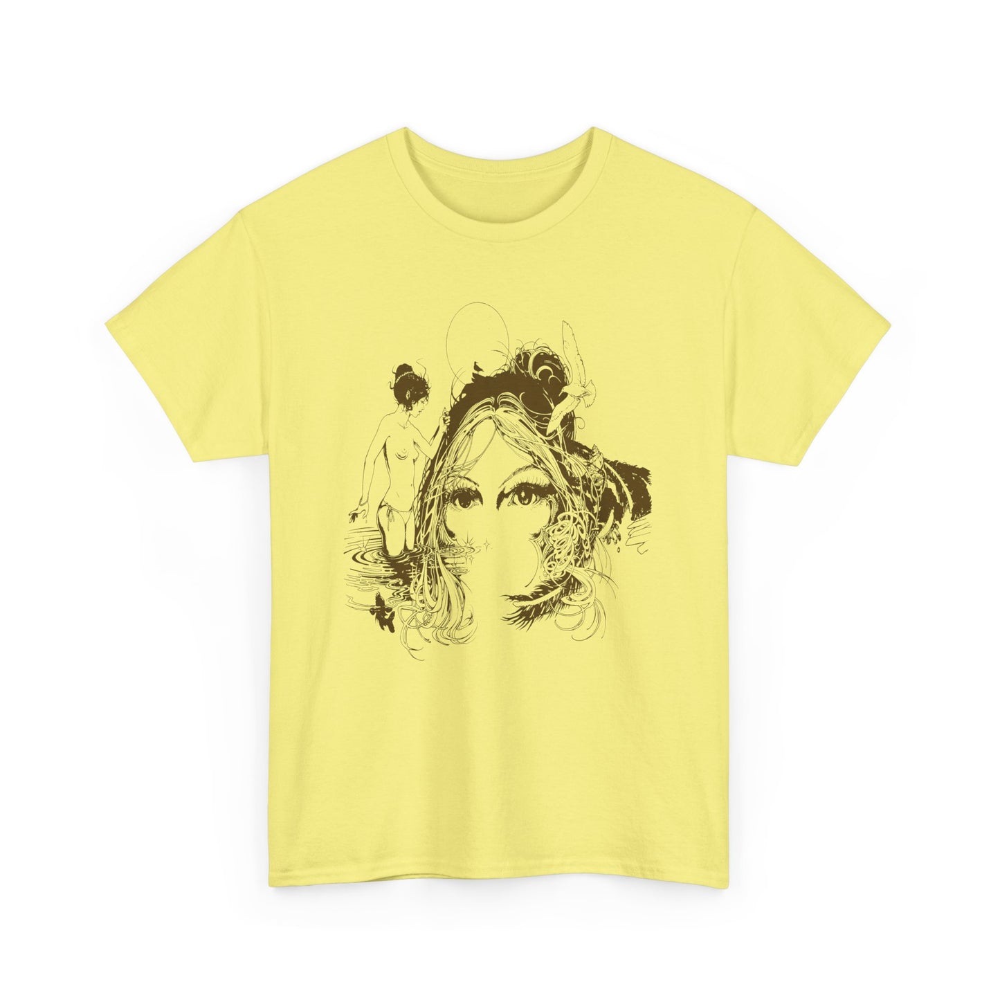 1970s whimsical illustration by bill ogden tshirt