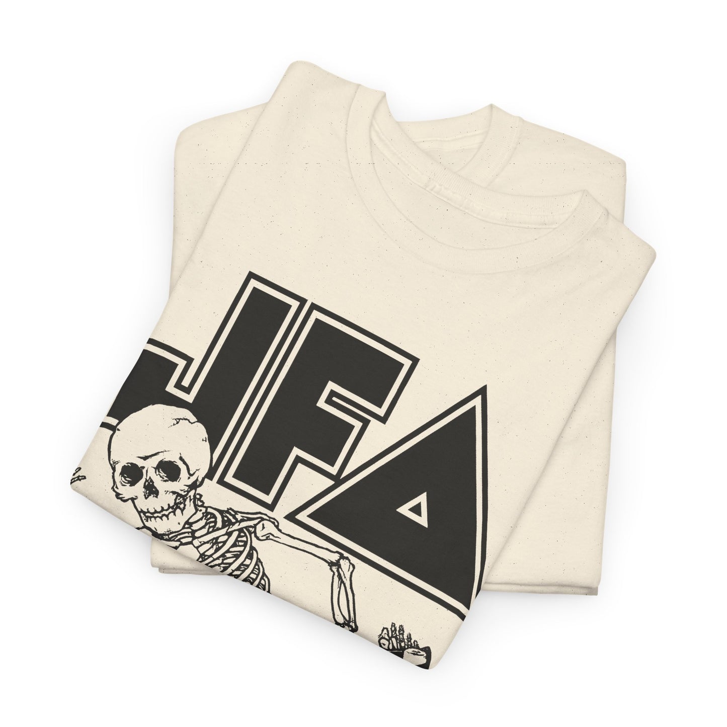 jodie foster's army (jfa) punk band skater skelly tshirt