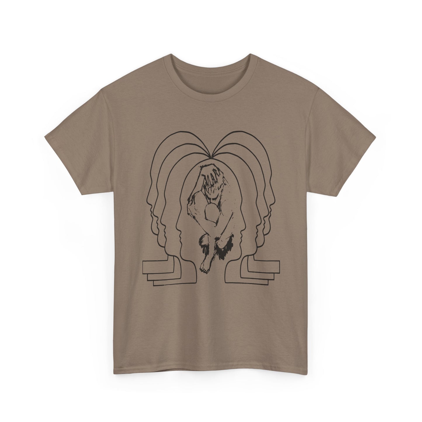 1977 illustration from new gay life magazine stretched graphic reproduction tshirt