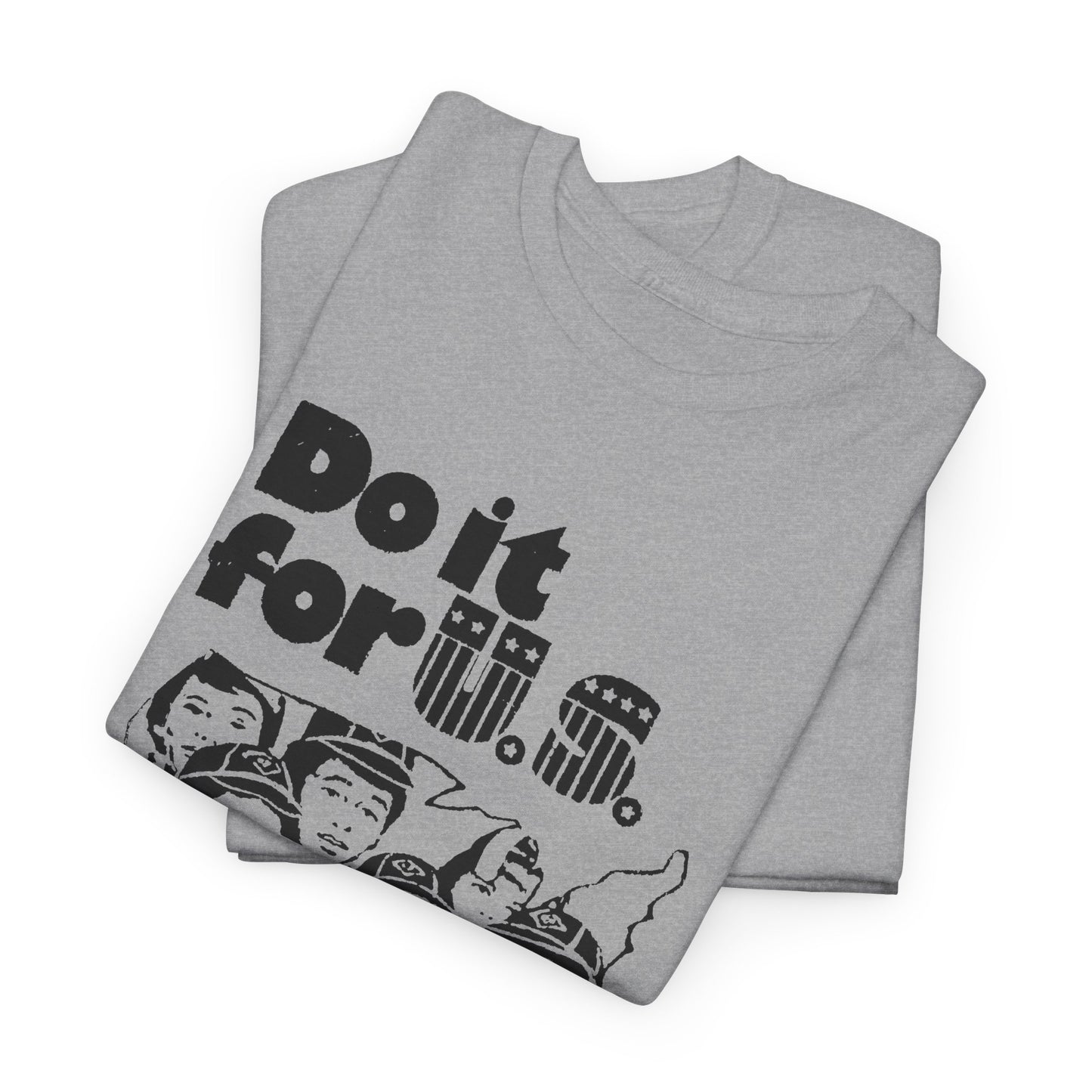 do it for us old boyscouts ad encouraging people to vote in the 1976 election tshirt