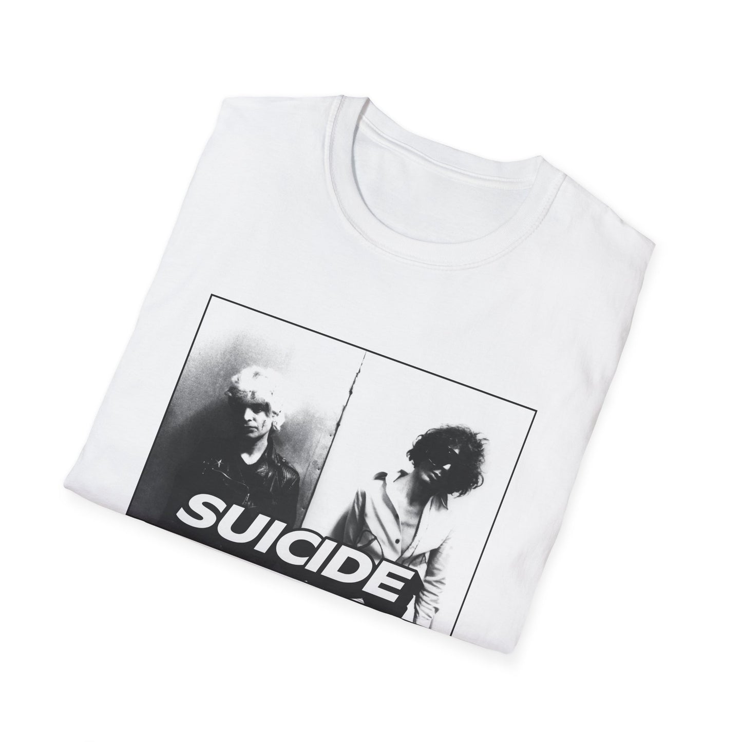 martin rev and alan vega suicide band 2 tshirt
