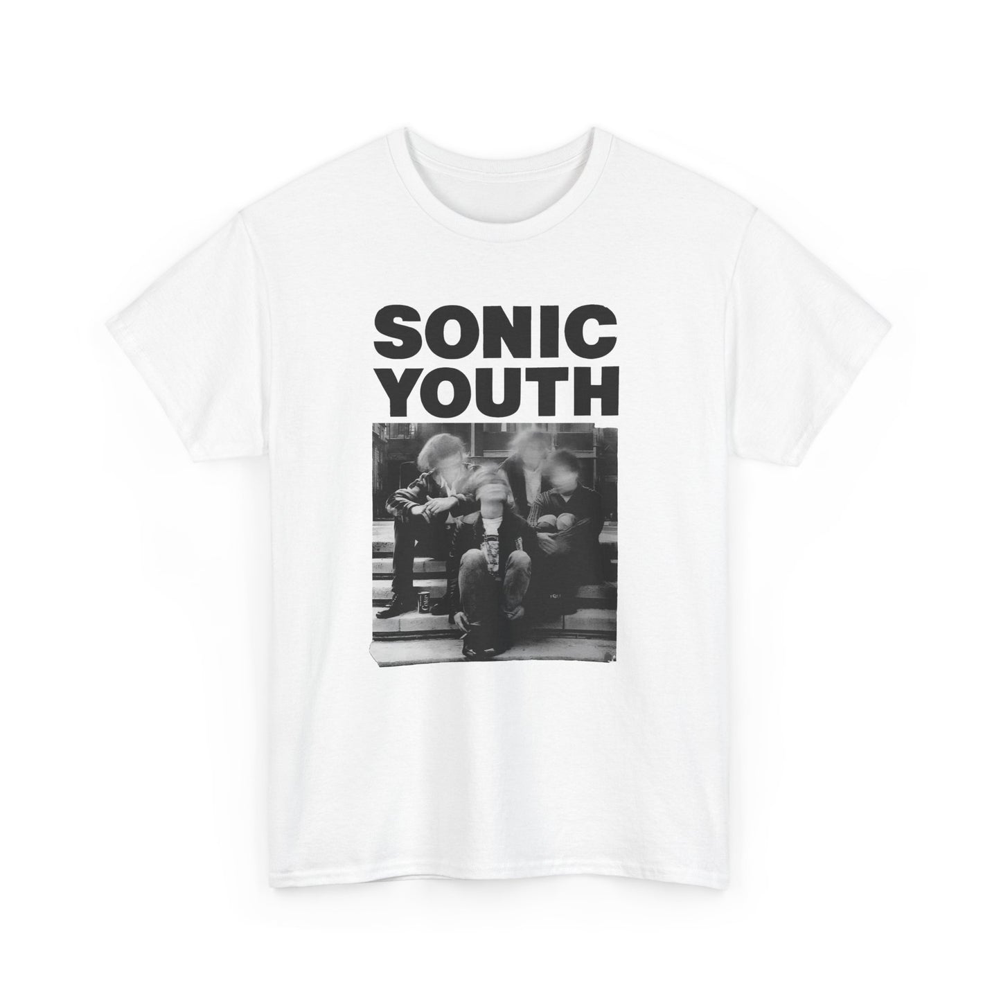 sonic youth on the stairs tshirt