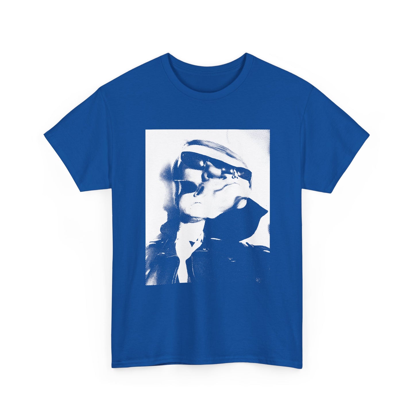1965 weegee distortion photo of andy warhol reproduction edit dark tshirt