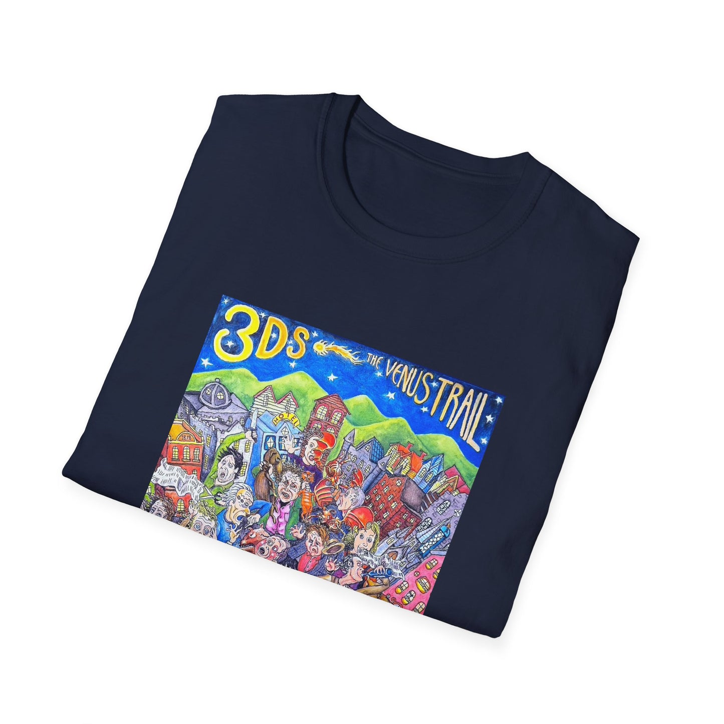 the 3d's 1993 the venus trail album tshirt