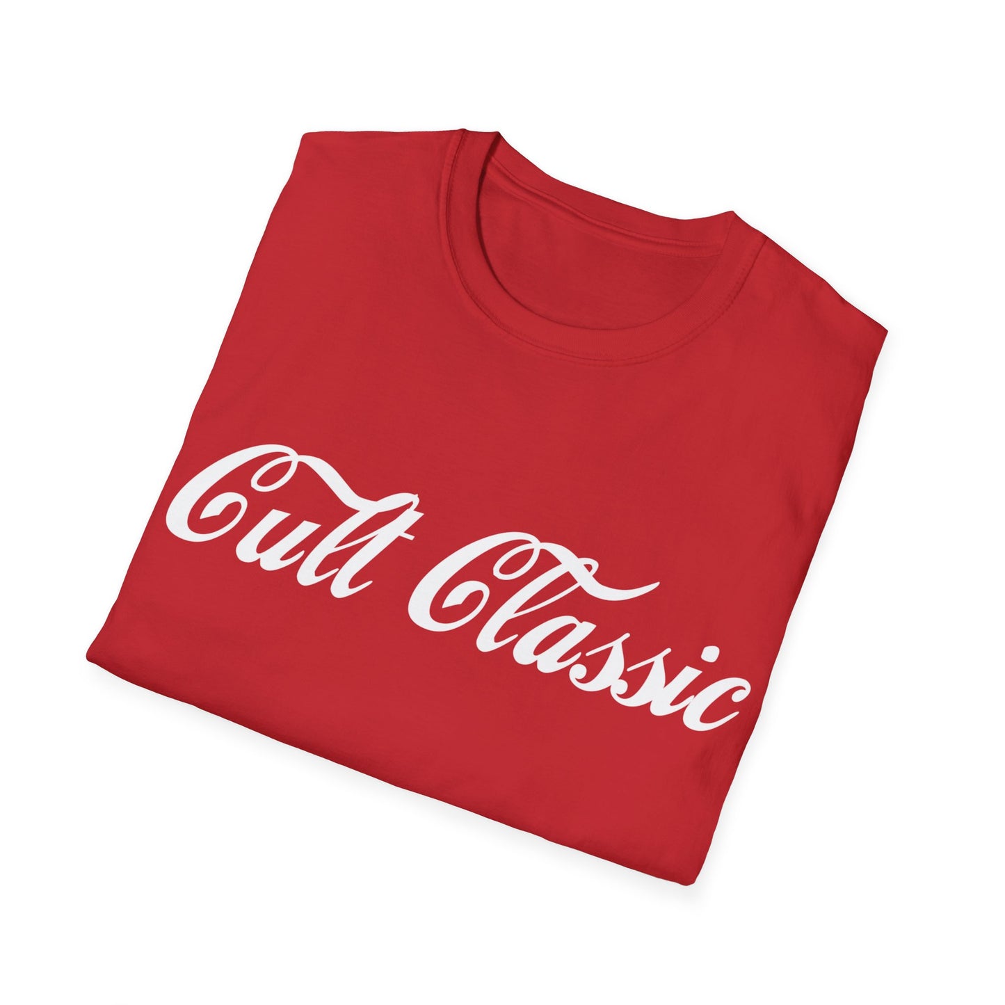 cult classic in coca cola font tshirt