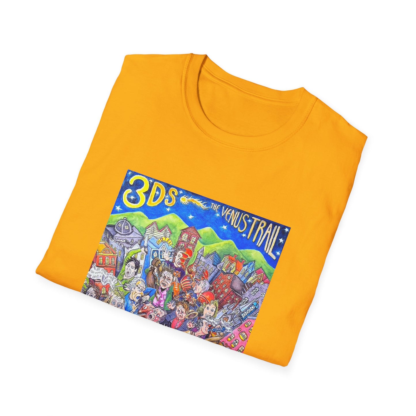 the 3d's 1993 the venus trail album tshirt