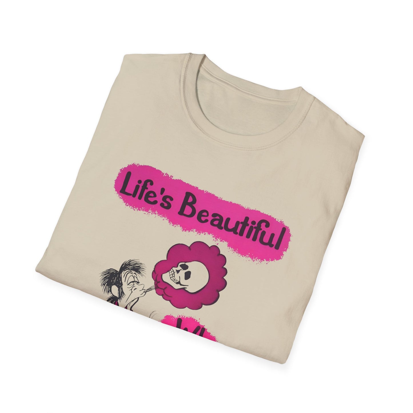 1960s/70s anti-drug poster life's beautiful, why blow it? by smartset smarteen s.o.s tshirt