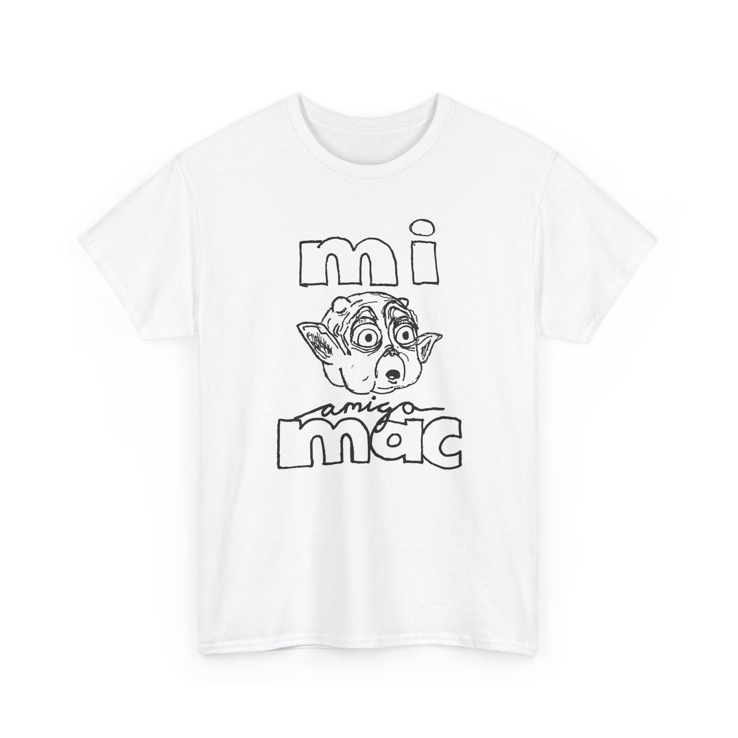 original drawing spanish 1988 mac and me mi amigo mac weird fan art no color tshirt