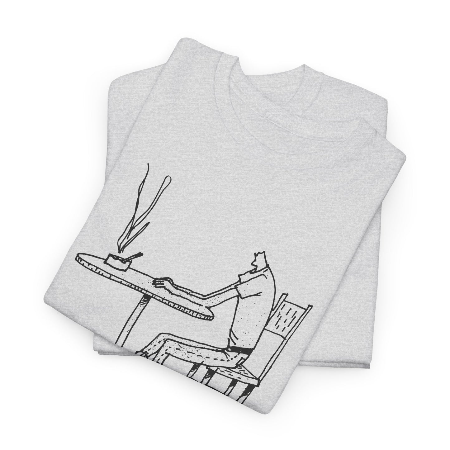 original drawing from microwave oven by kkidss music video tshirt