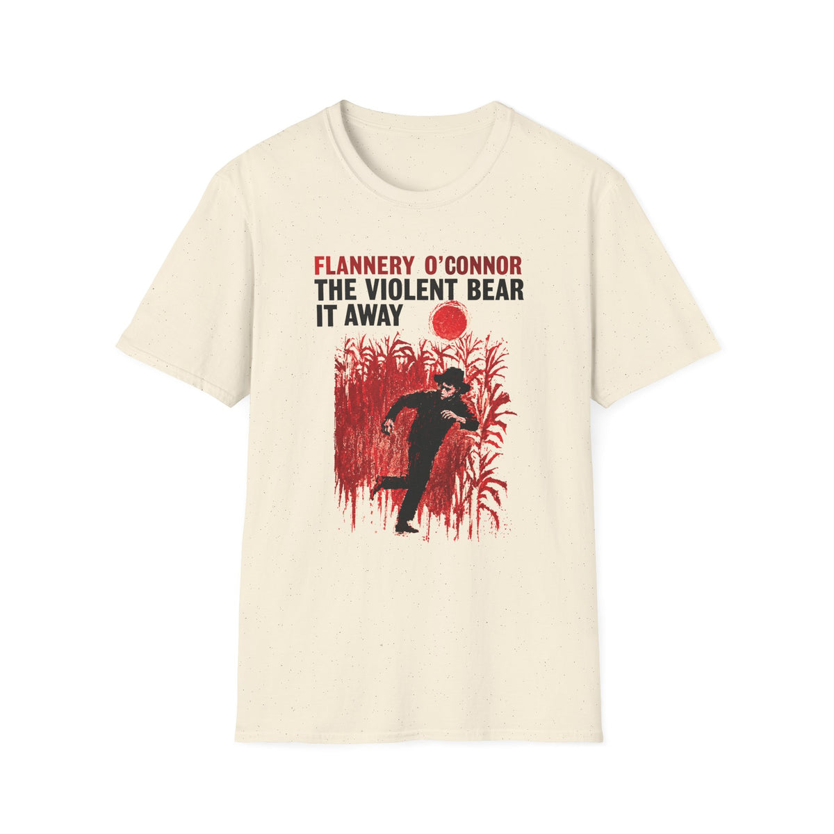 1960 the violent bear it away flannery o'connor alternate book cover tshirt