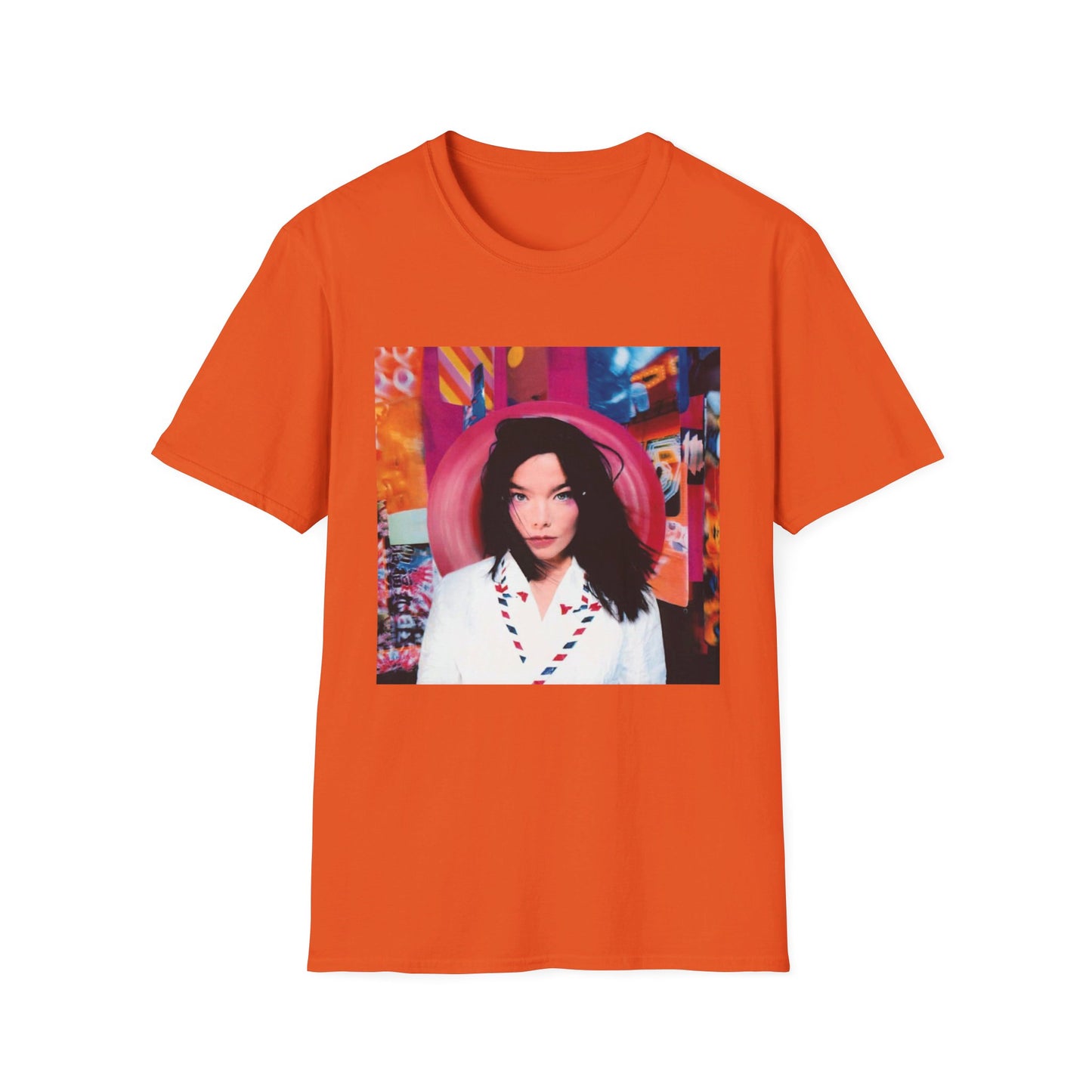 bjork 1995 post album tshirt