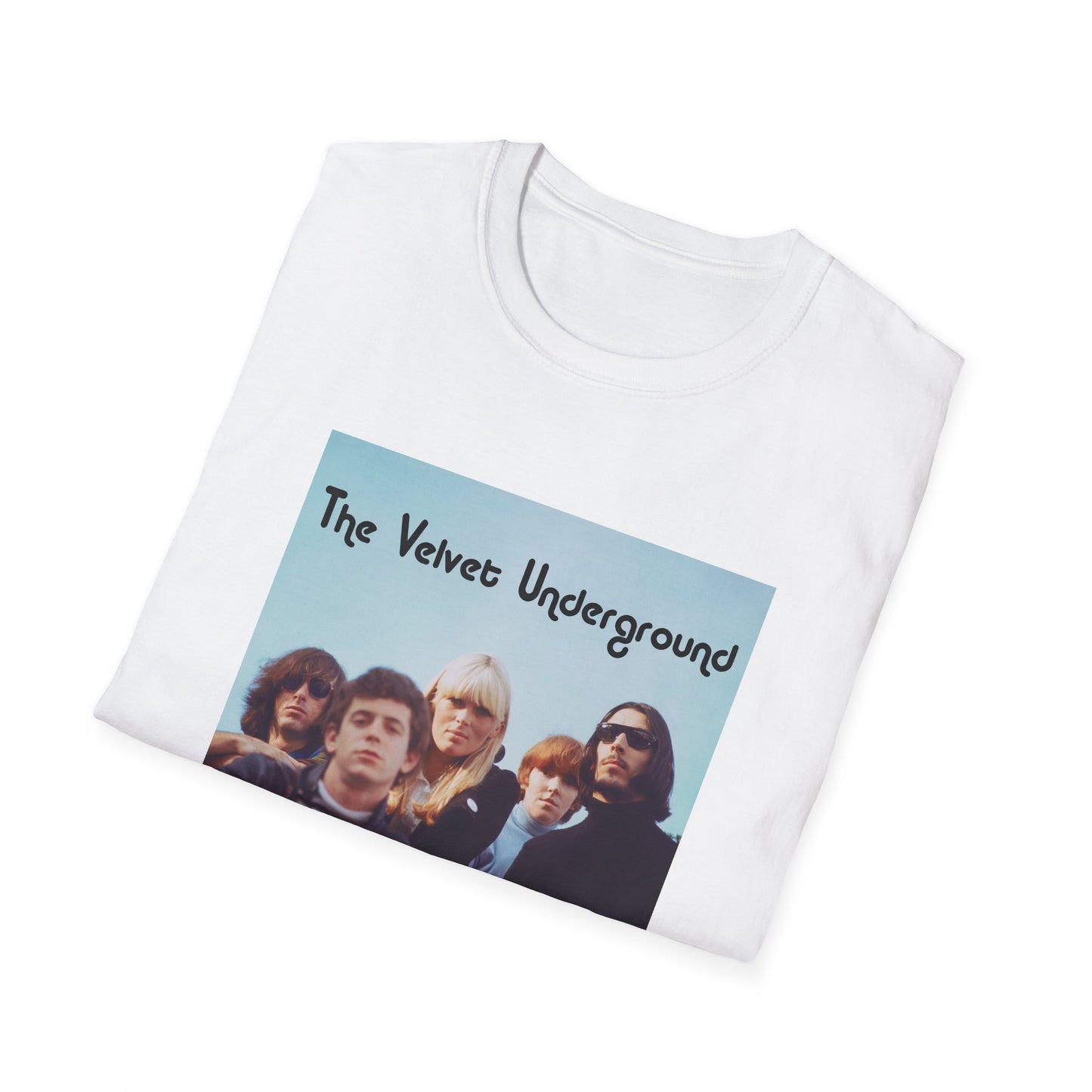 the velvet underground band photo in colour tshirt