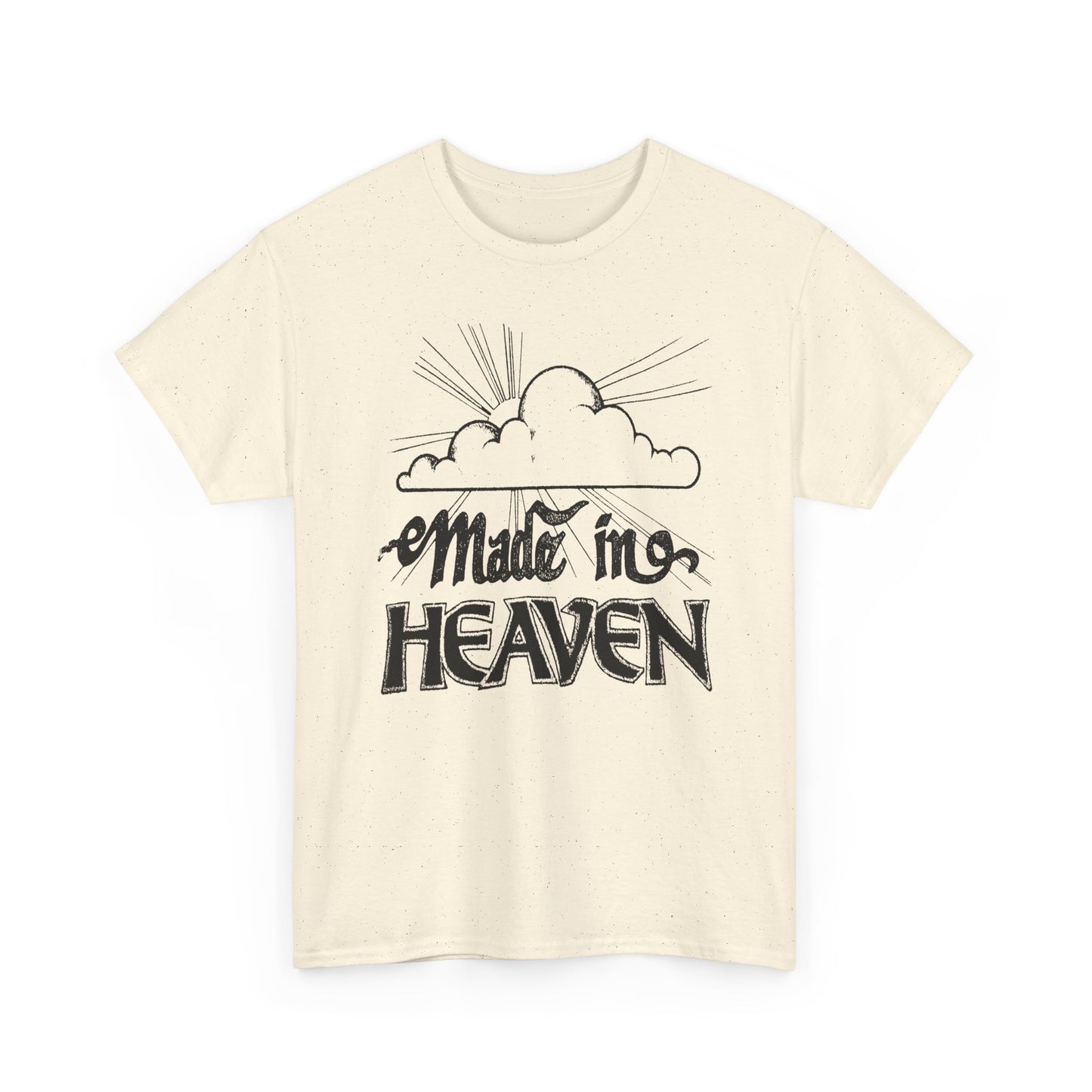 vintage graphic made in heaven reproduction tshirt