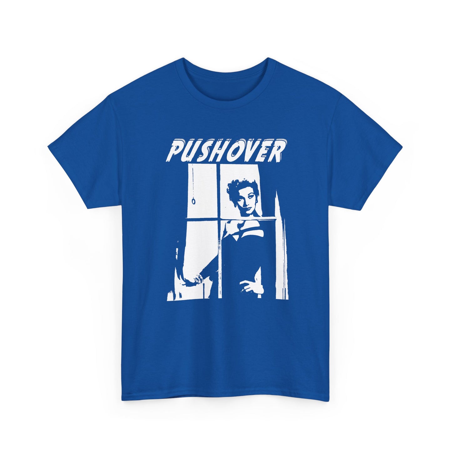 1954 film noir fan art movie poster pushover tshirt