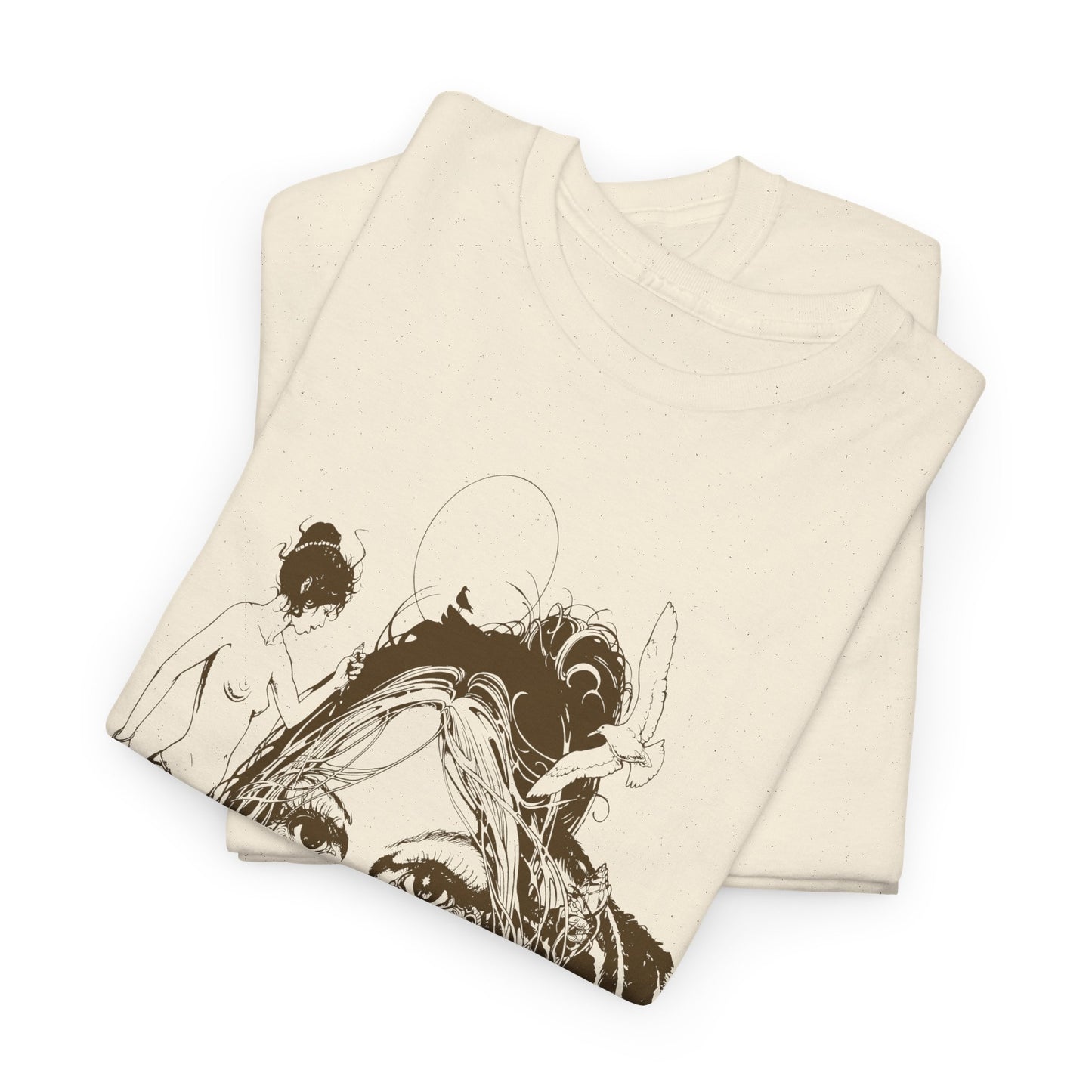 1970s whimsical illustration by bill ogden tshirt